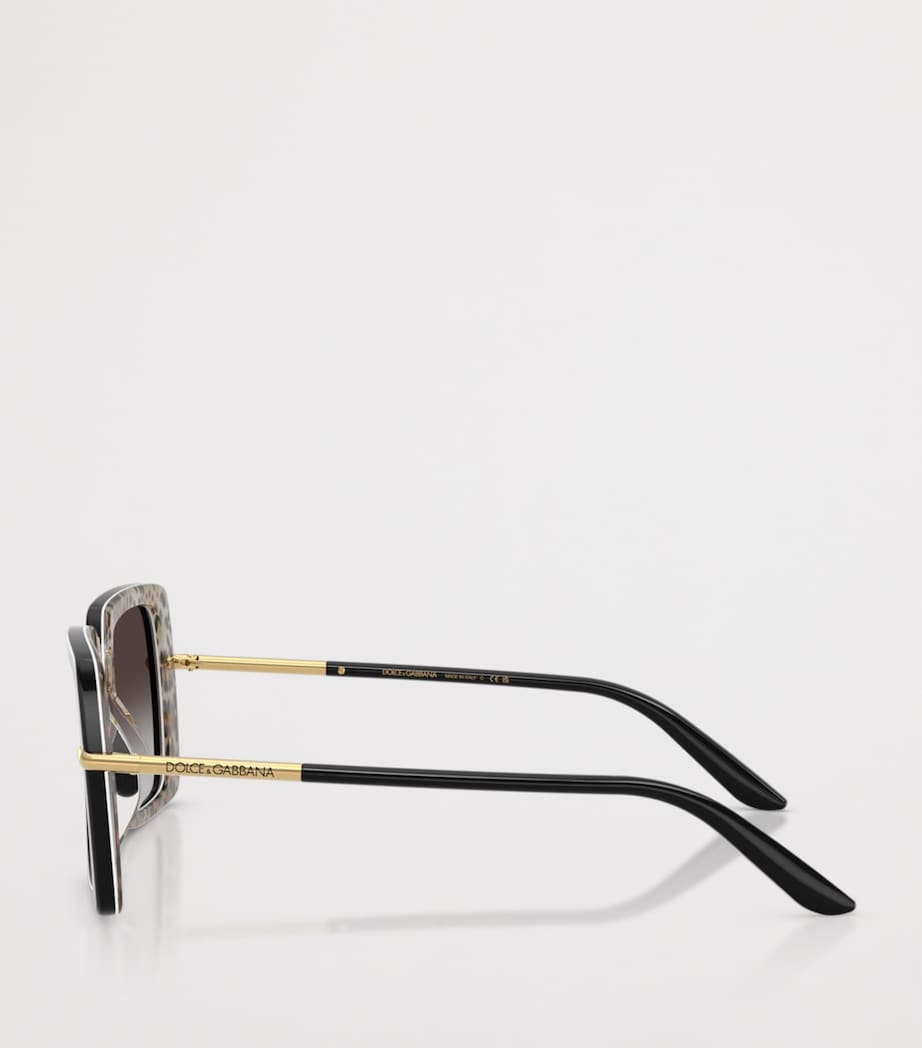 Acetate DG4481 DNA Square Sunglasses 32998G Image 3
