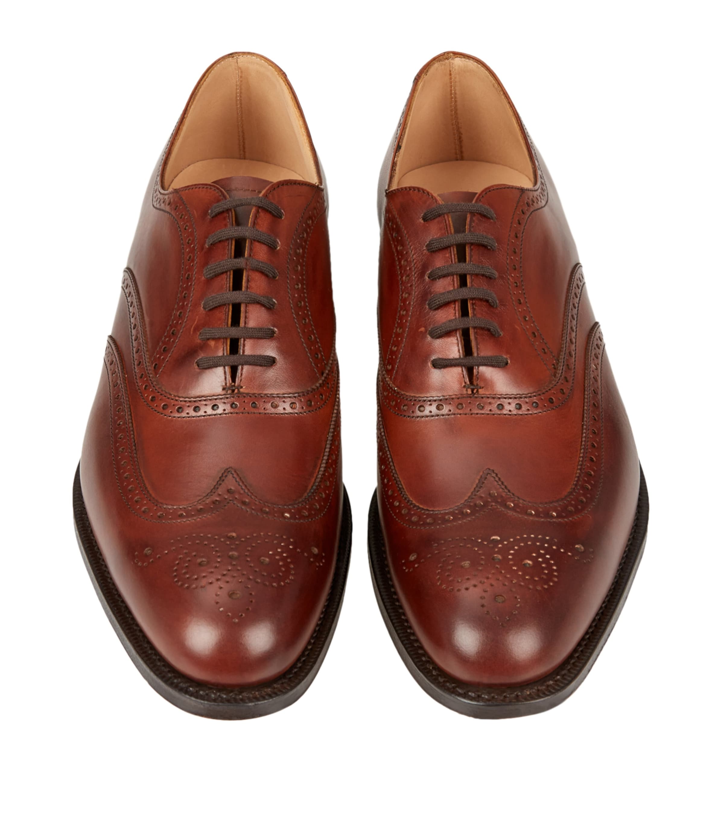 Church's Brown Berlin Punched Oxford Shoes Harrods US