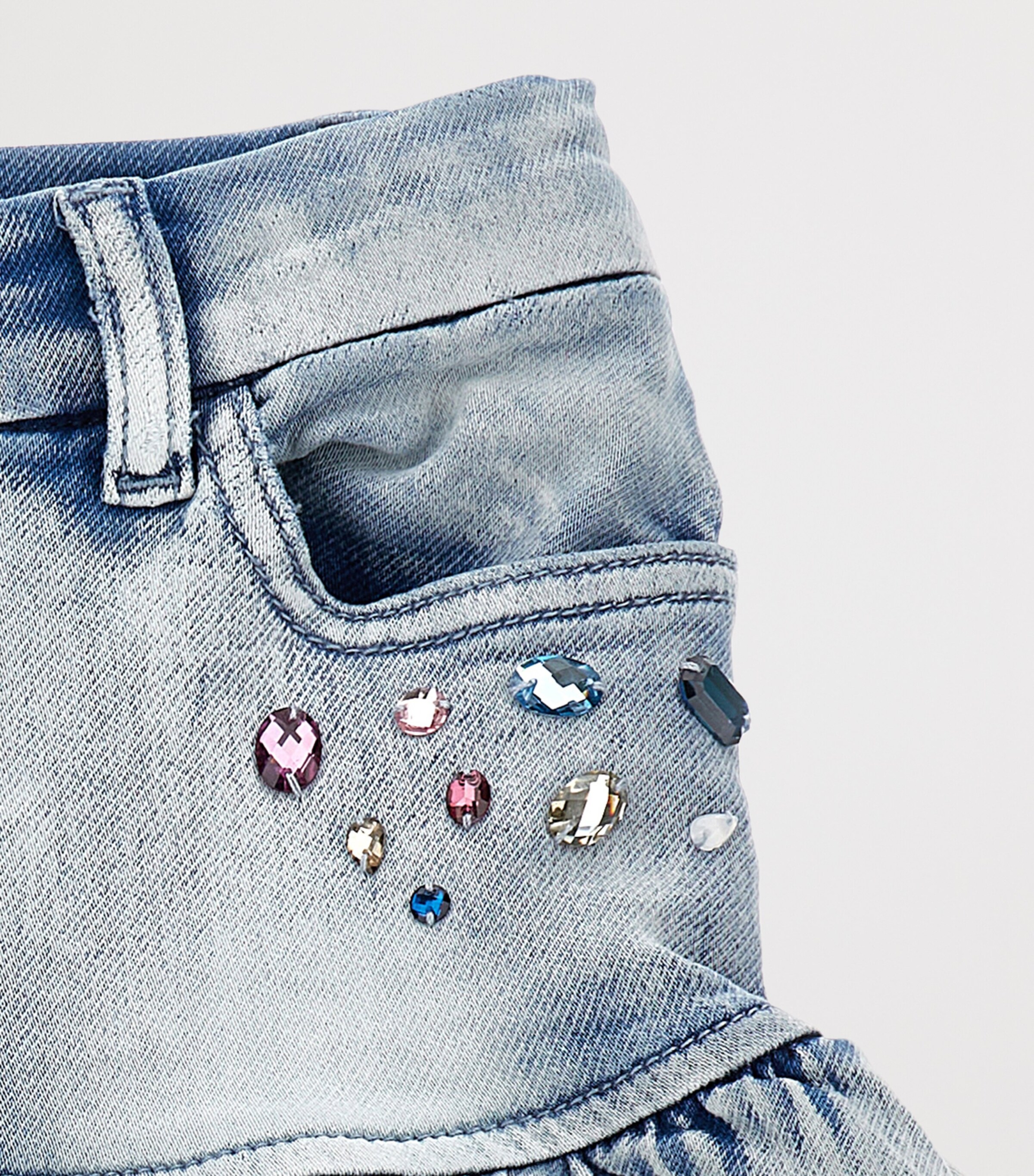 x Disney Stitch Skirt (2-12 Years) STONE BLEACH Image 3