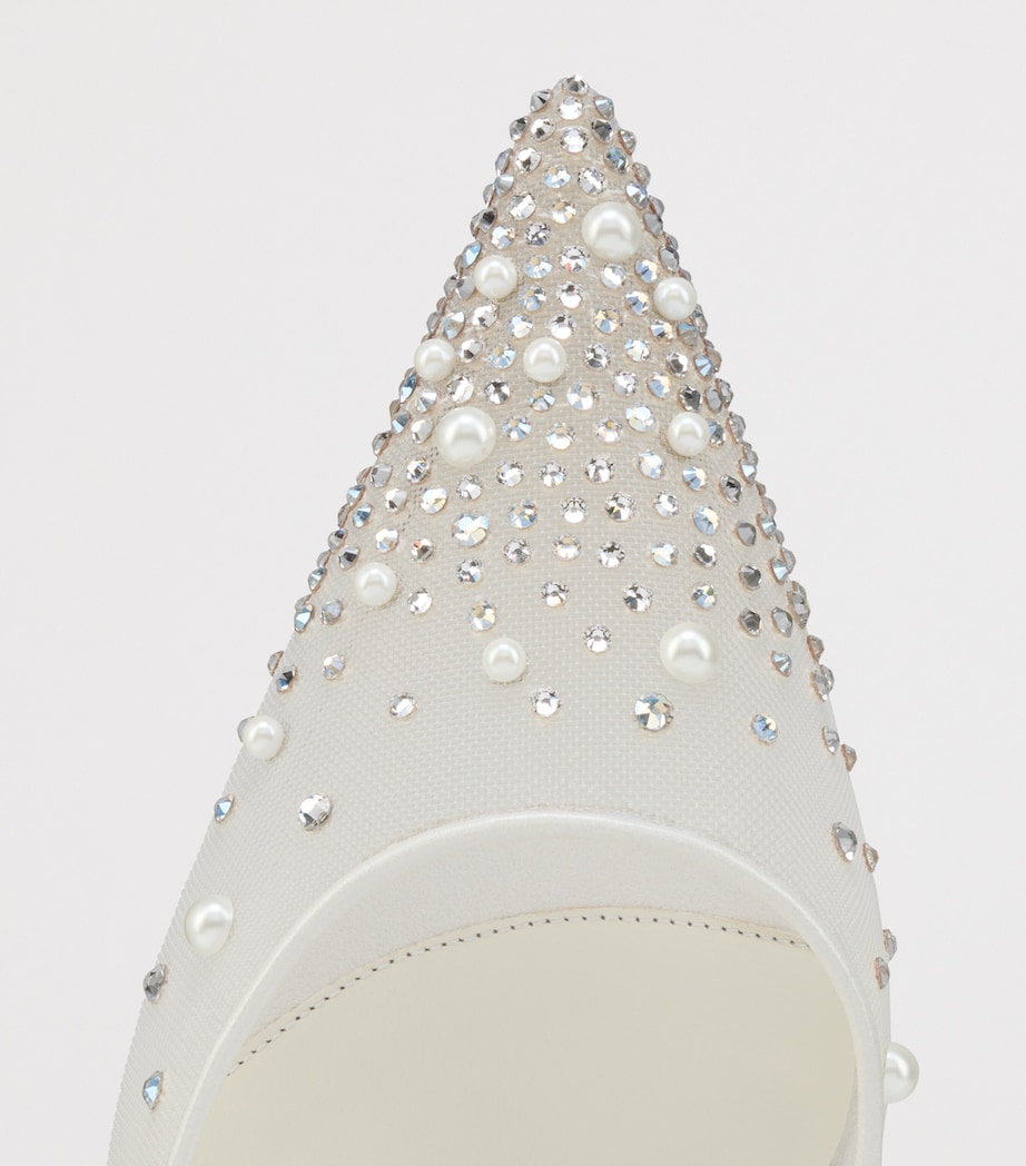 Christian Louboutin Miss Z Riviera Strass Embellished Pumps 80 Image 5