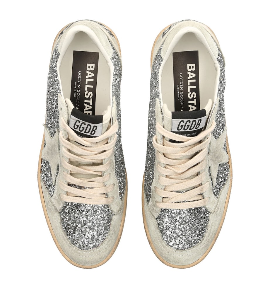 Glitter Ball Star Sneakers SILVER Image 4