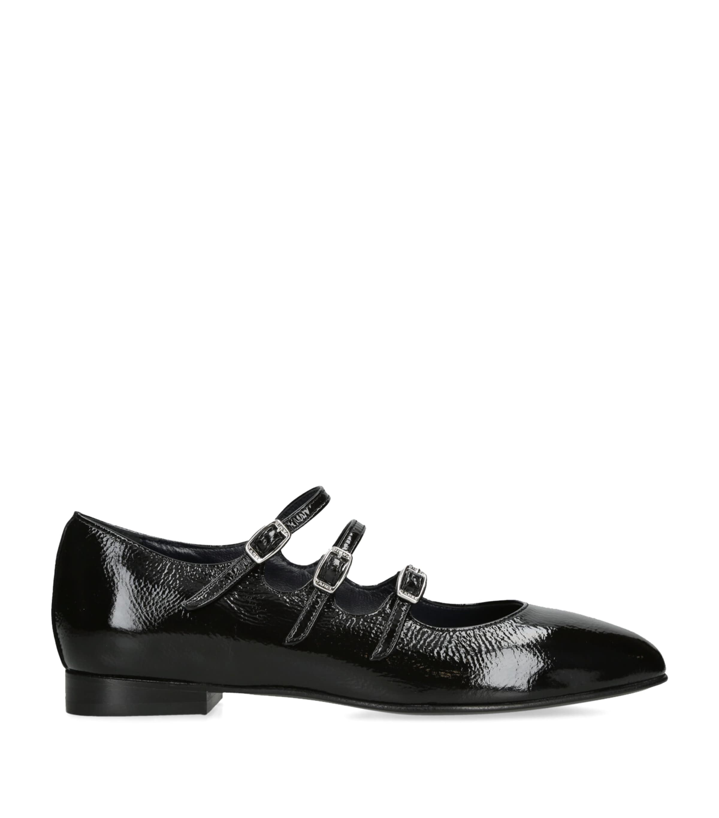 CAREL PATENT LEATHER ARIANA BALLET FLATS