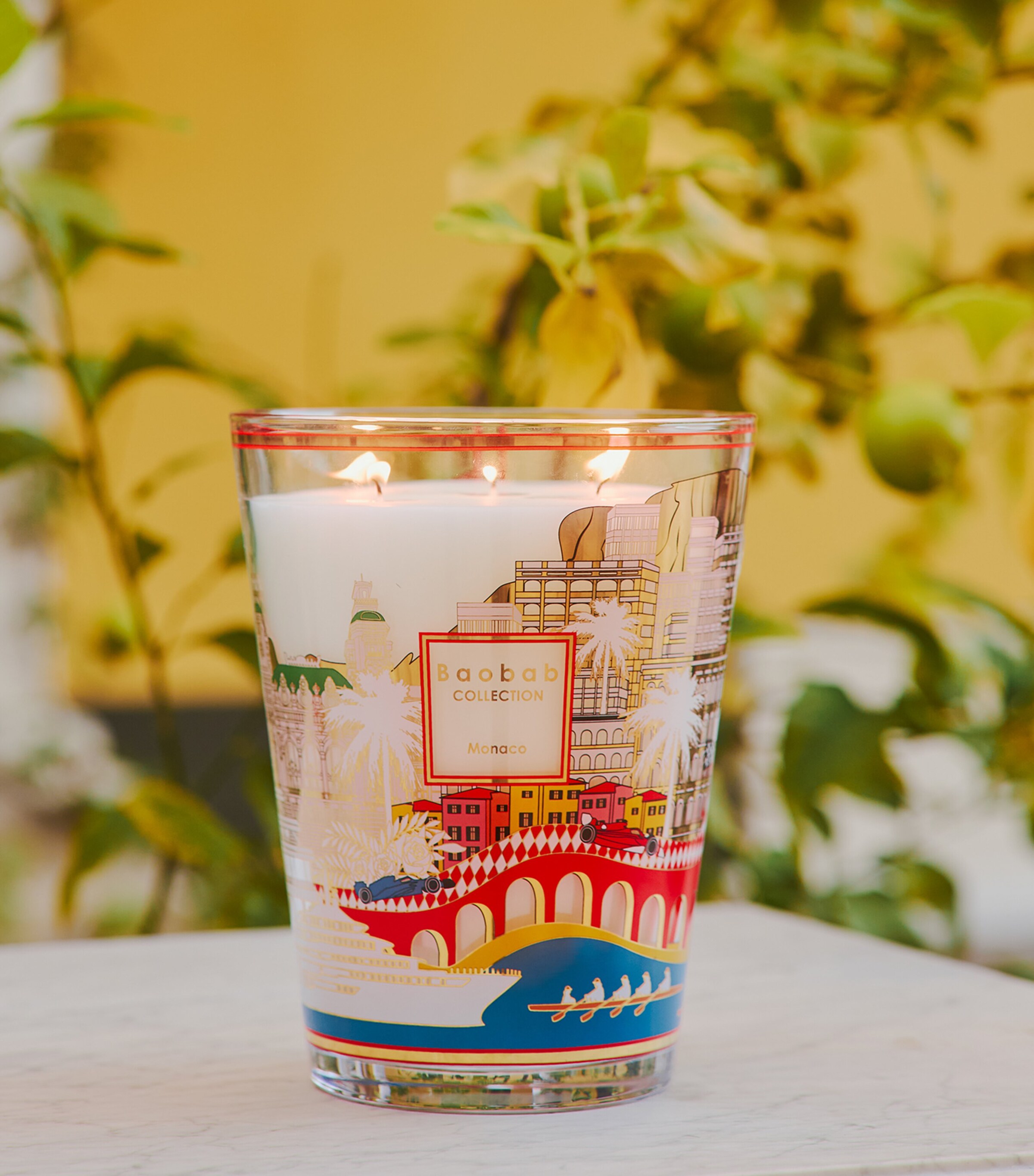 Baobab Collection Monaco Scented Candle (6kg) Gold Image 3