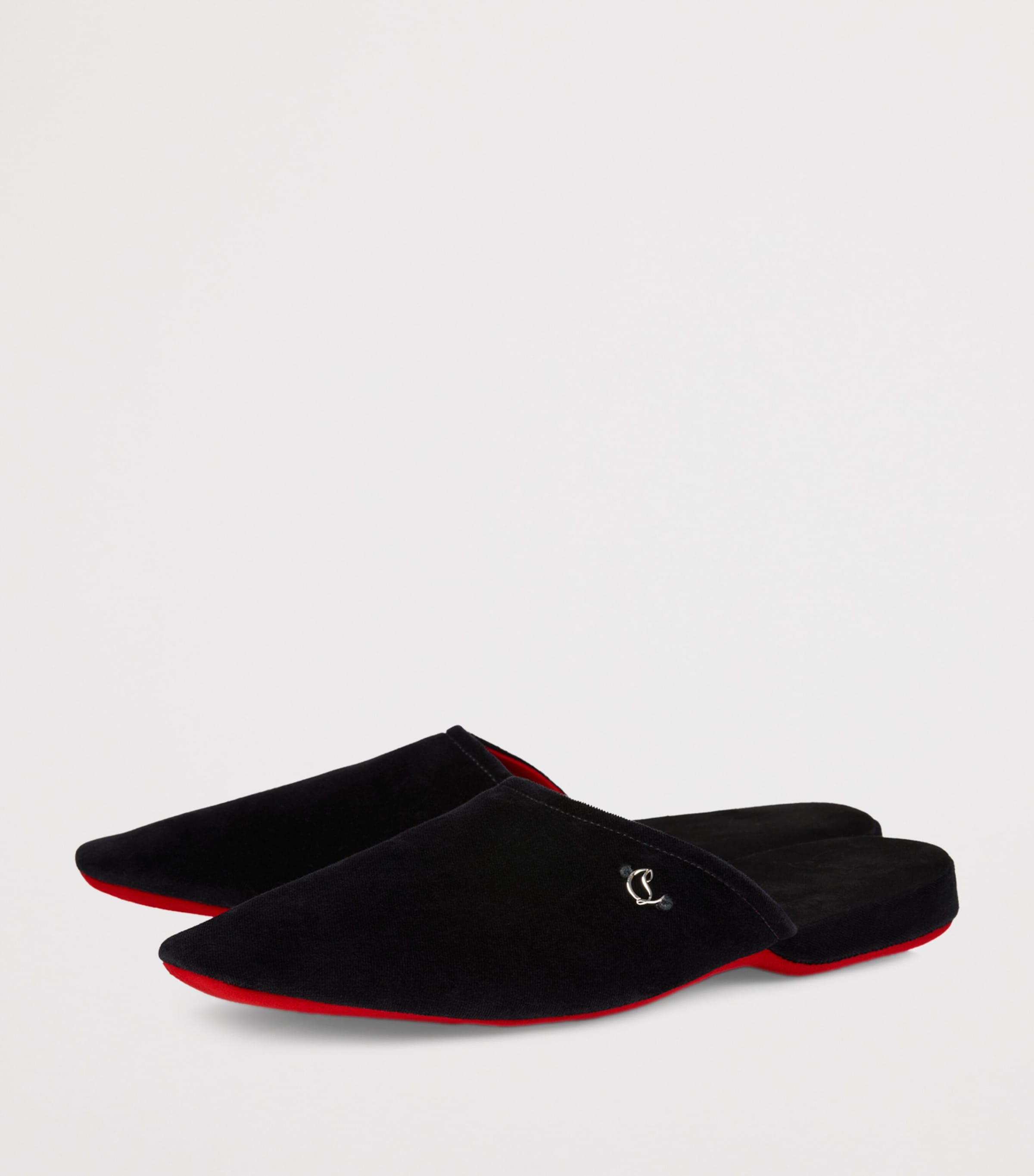 Tonton Dede Velvet-Suede Slippers BK01 Image 3