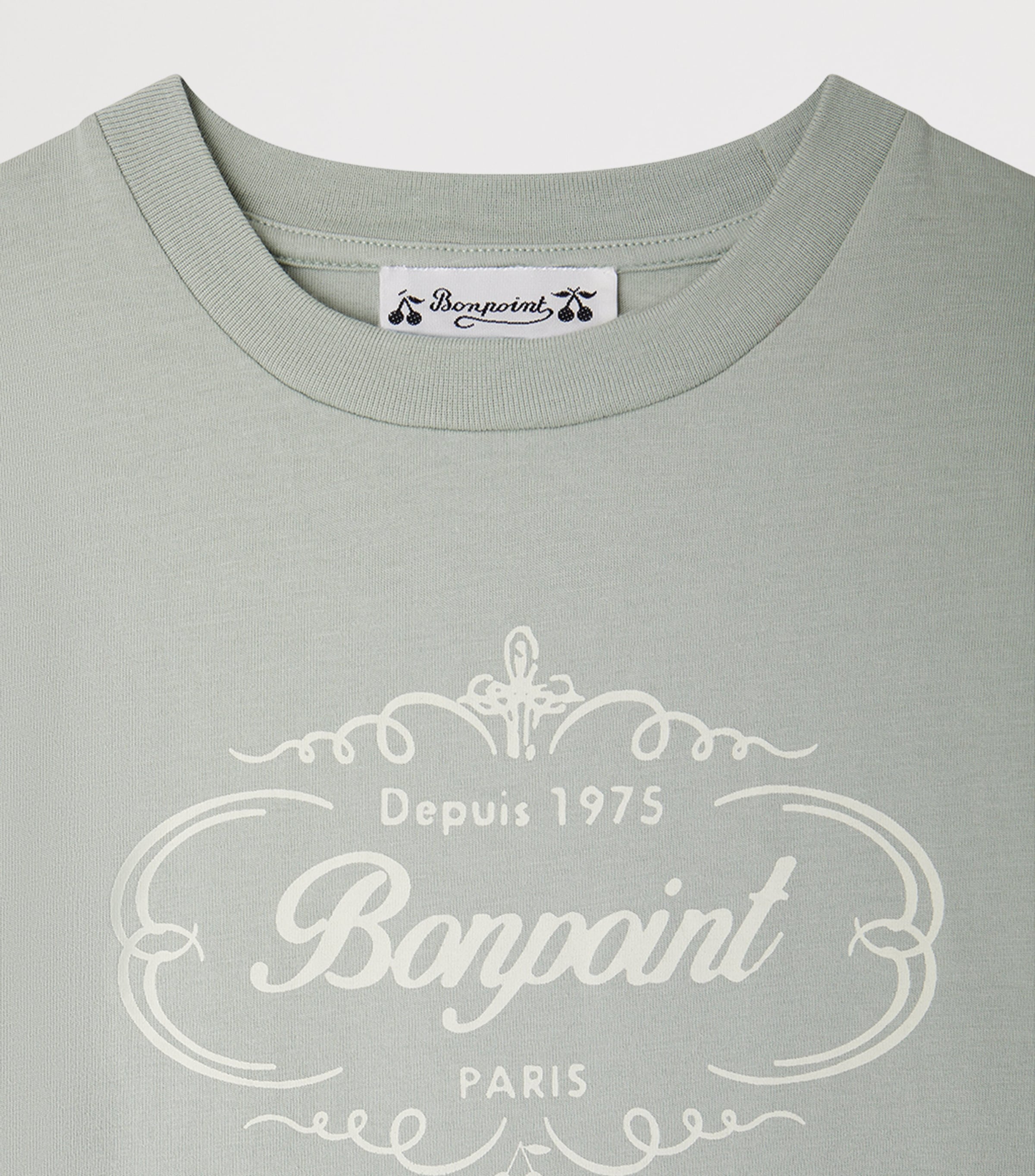 Organic Cotton T-Shirt (4-8 Years) UPB TOURTERELLE Image 3