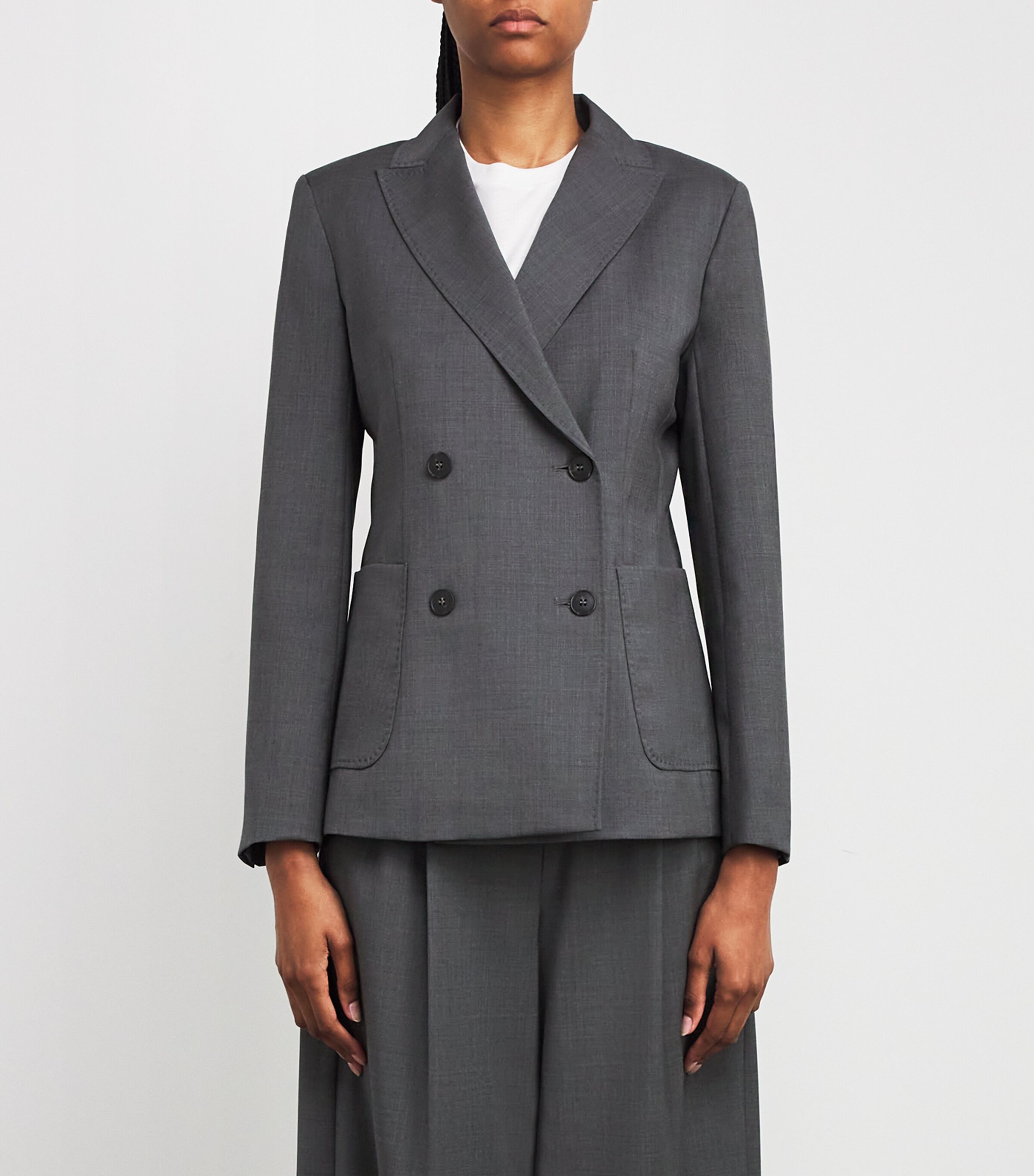 Weekend Max Mara Virgin Wool Double-Breasted Blazer | Women Clothing | Coats & Jackets | Blazers | Designers | Weekend Max Mara Weekend Max Mara Virgin Wool Double-Breasted Blazer | Women Clothing | Coats & Jackets | Blazers | Designers | Weekend Max Mara