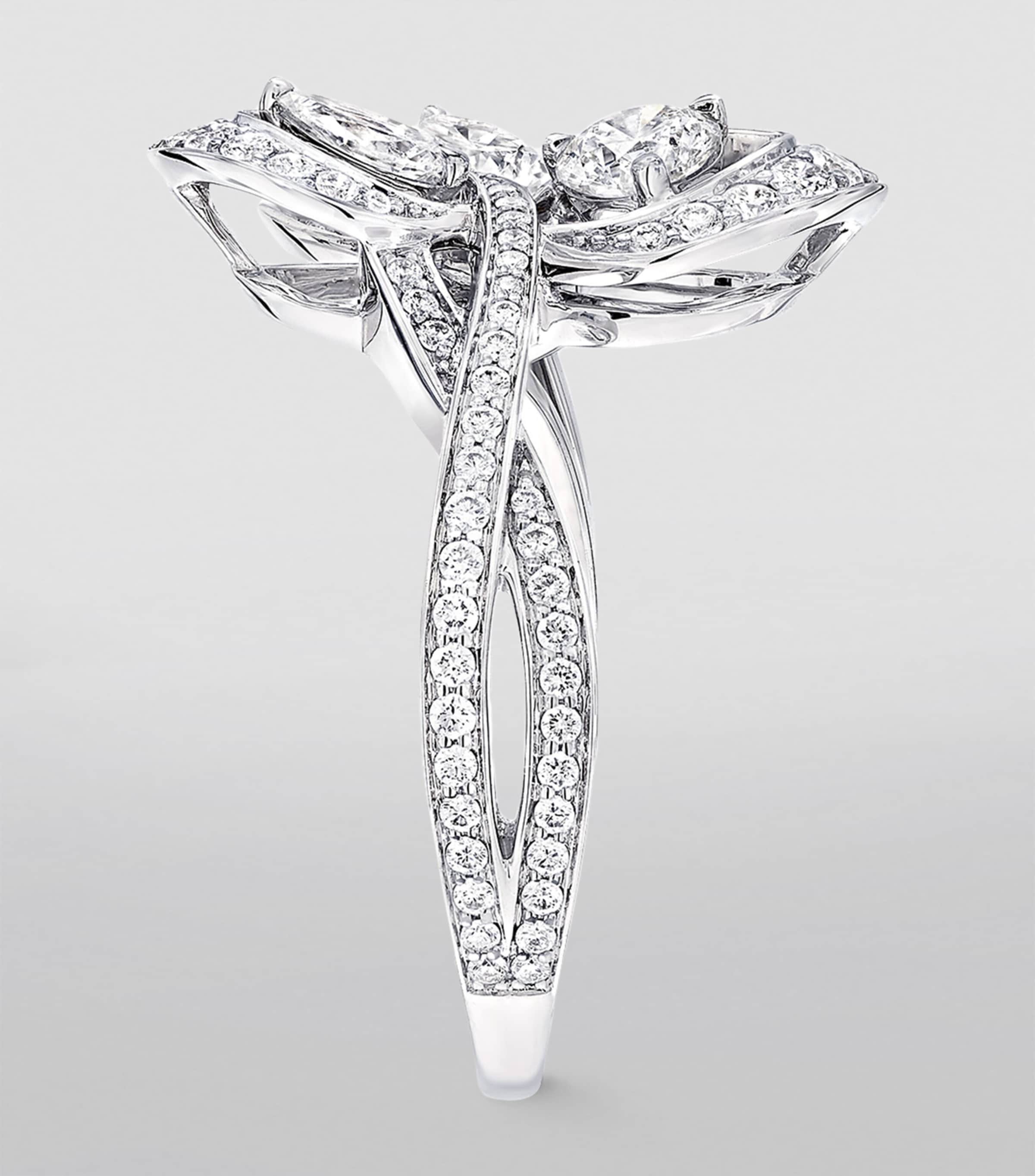 Graff White Gold and Diamond Classic Graff Ring White Gold Image 2