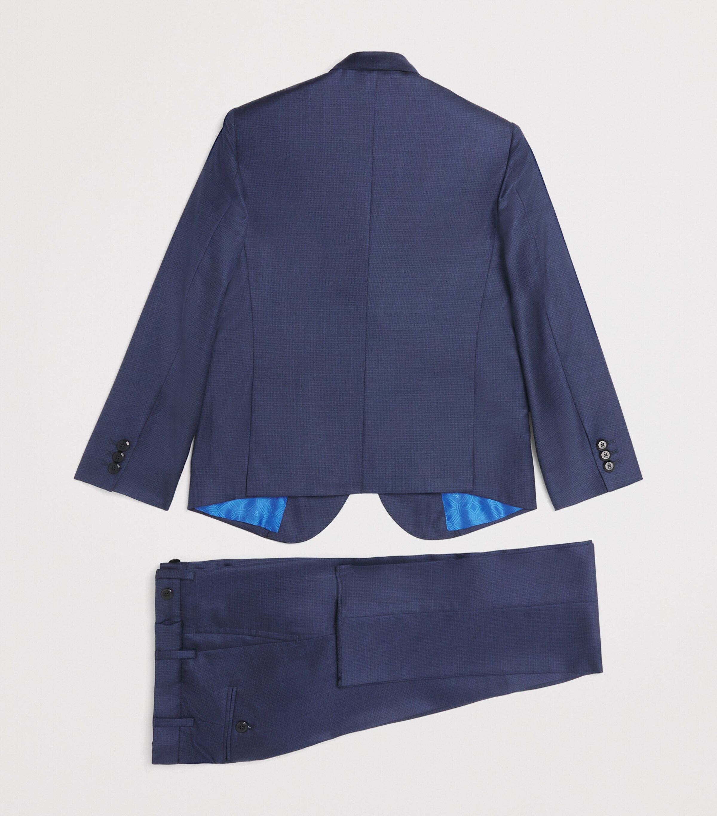 Stefano Ricci Kids Wool-Silk Two-Piece Suit (8-16 Years) C. Navy Image 2