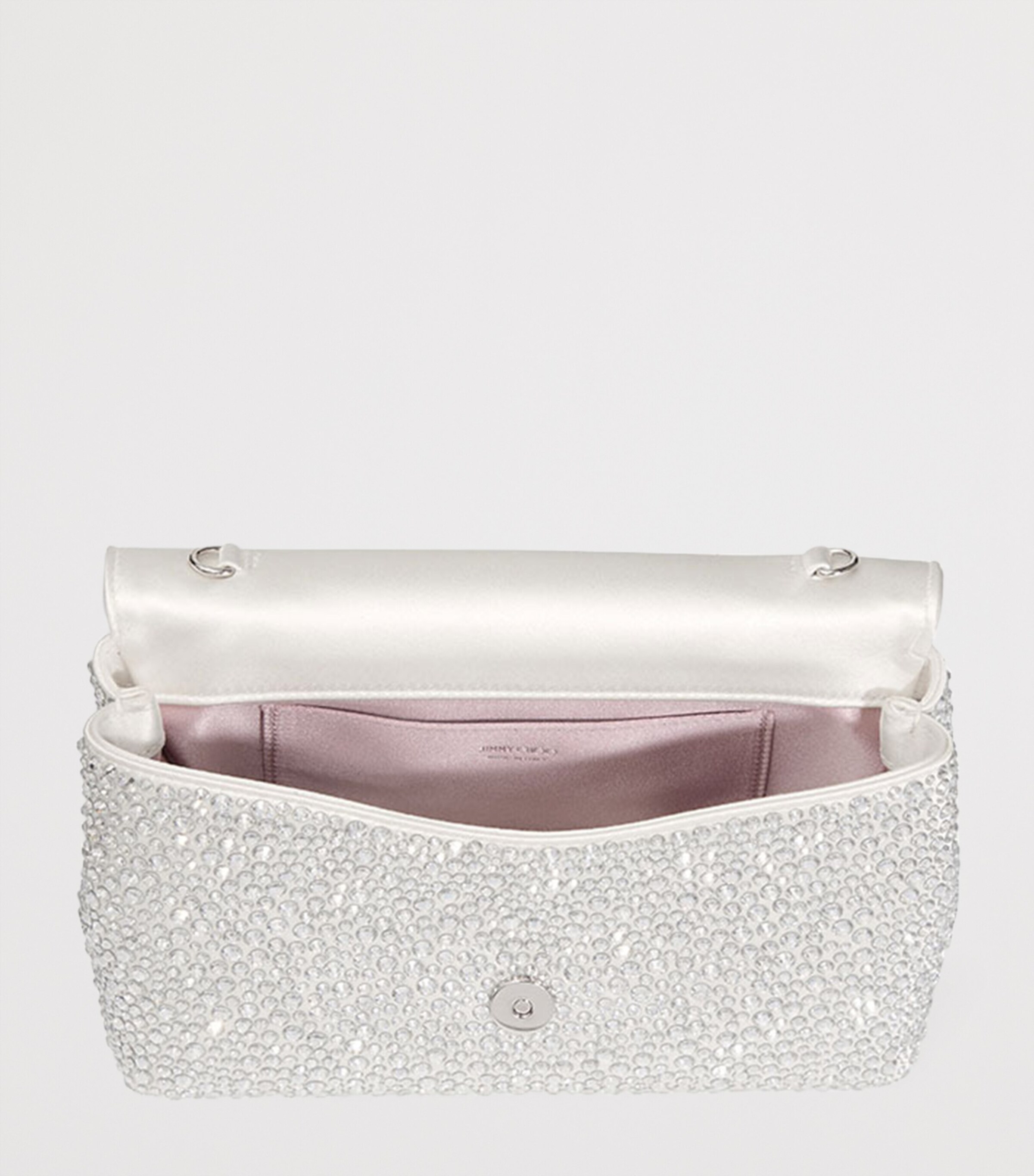 Jimmy Choo Soft Bow Mini Bag Ivory/silver Image 6
