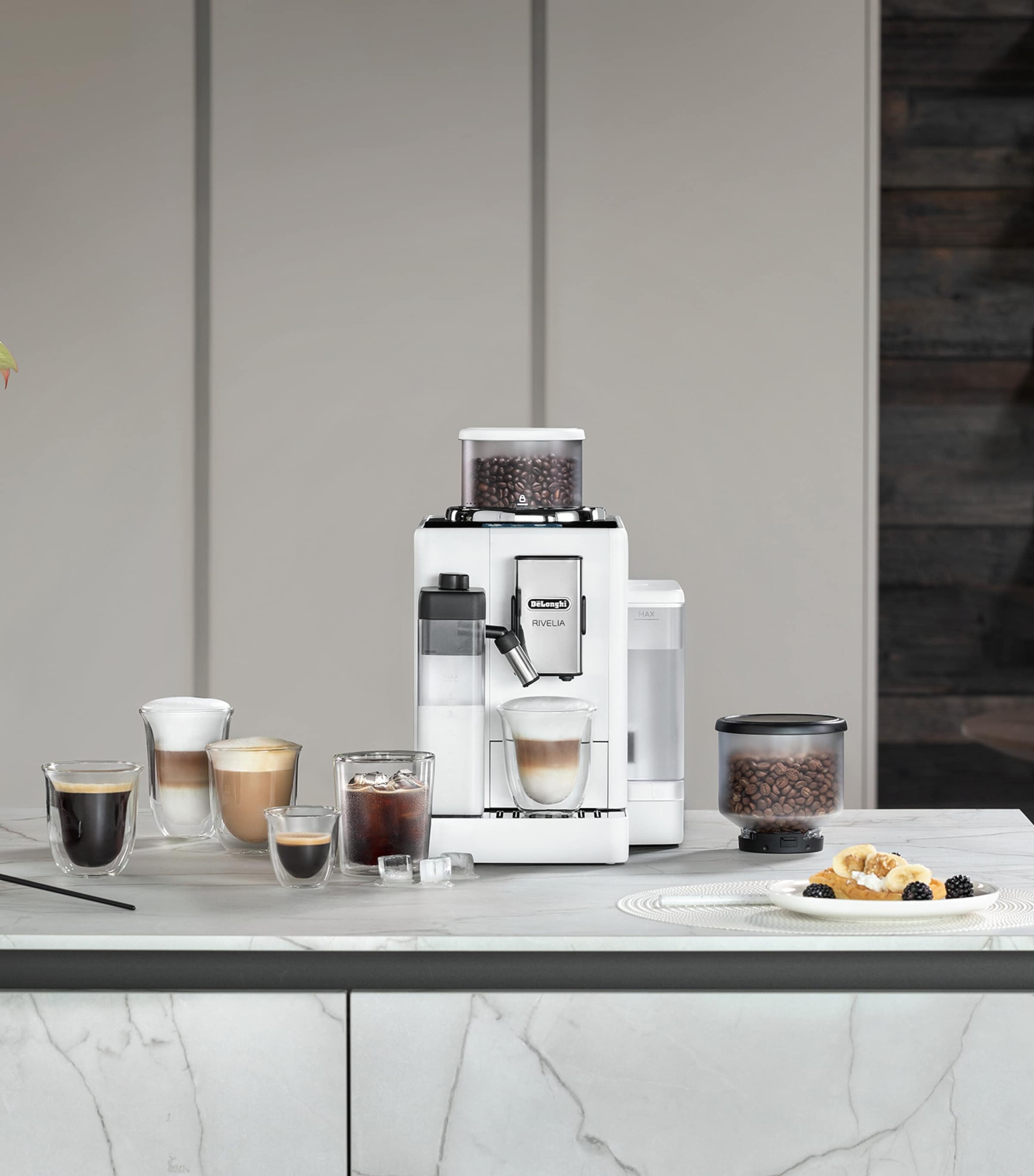 Rivelia Coffee Machine WHITE Image 3