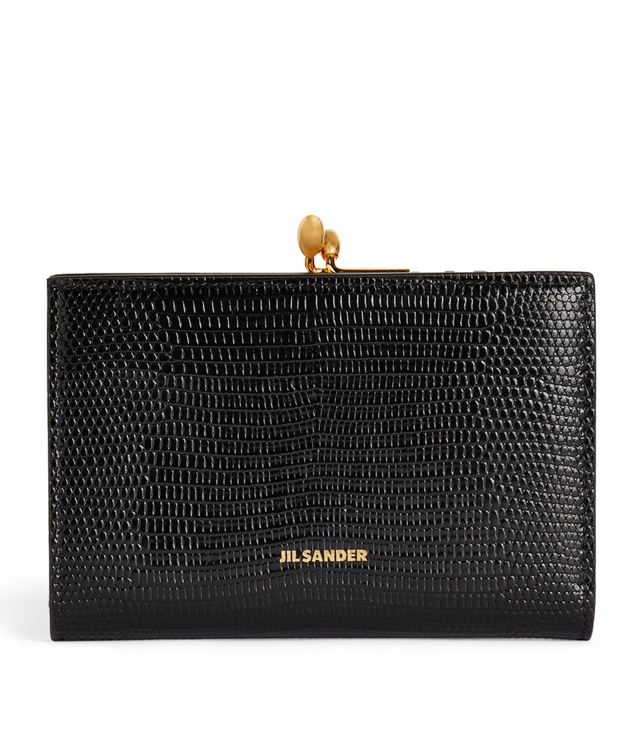 Jil Sander Small Leather Goji Wallet Harrods MK - Main Image