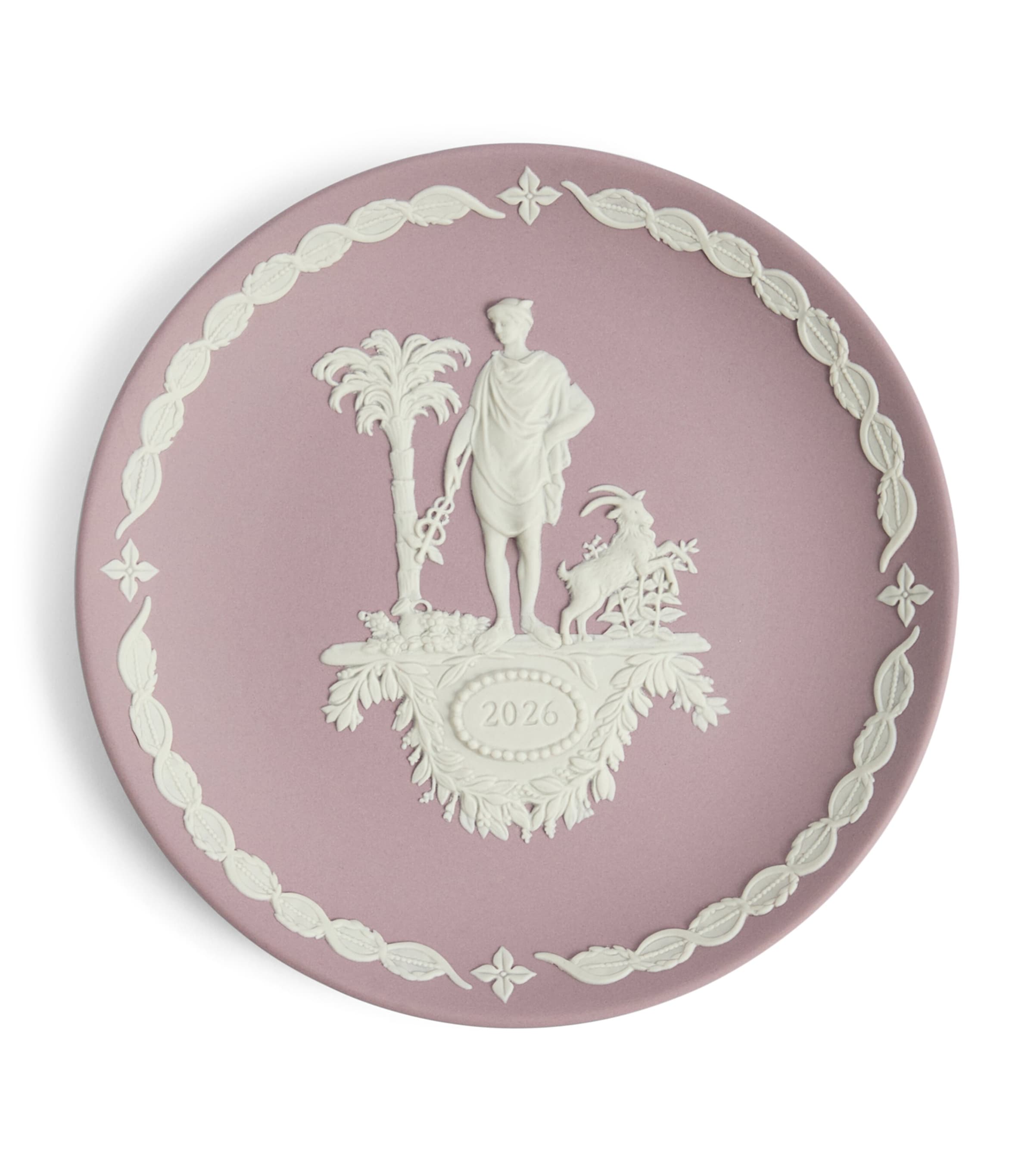 Wedgwood Jasper Hermes 2026 Decorative Plate In Neutral