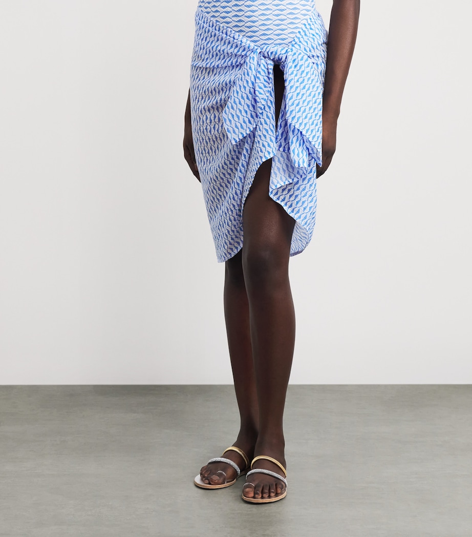 Cotton-Silk Tinos Mini Sarong PRT-PRT/COTTON-SILK Image 3