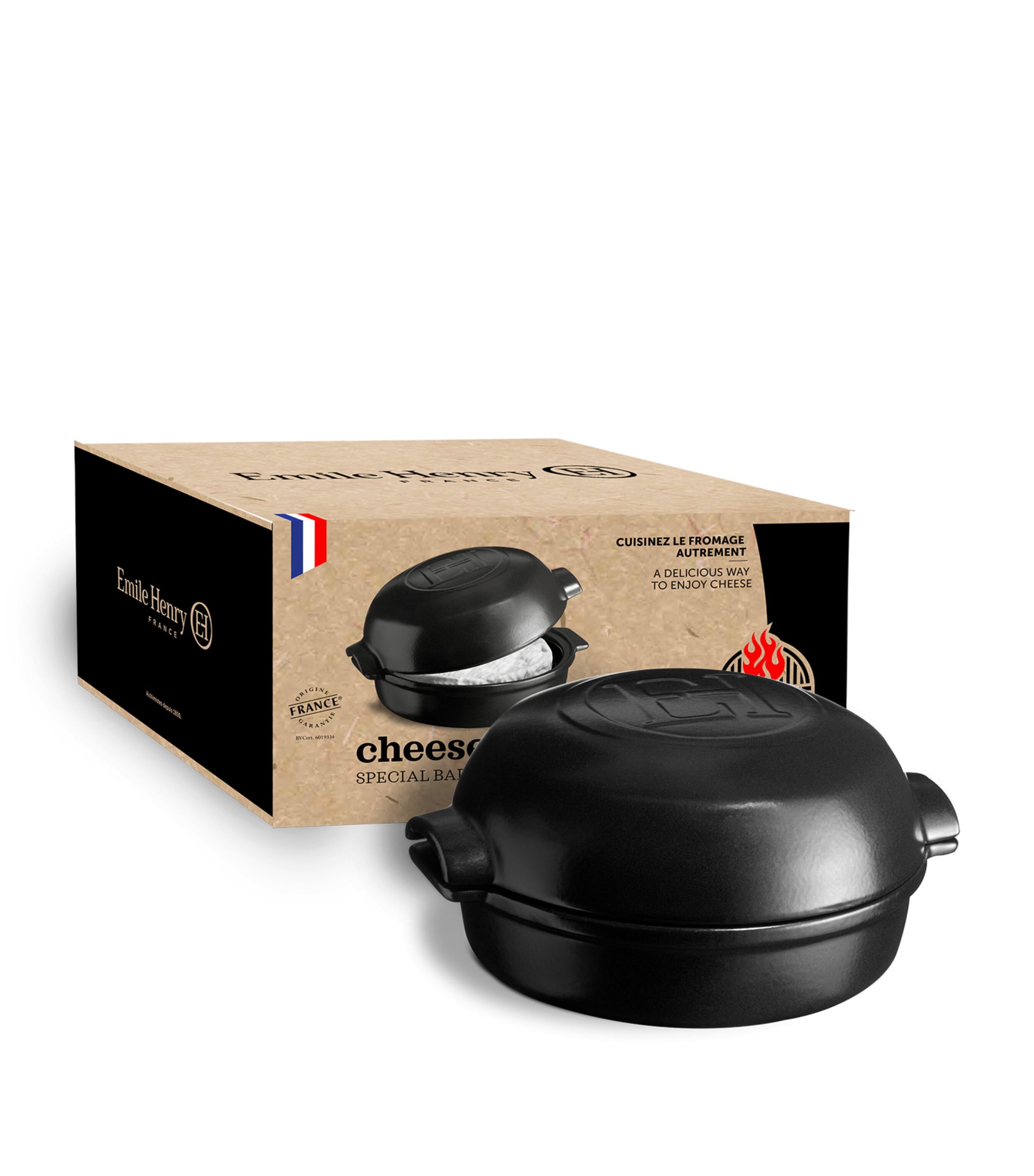 Emile Henry Ceramic BBQ Cheese Baker (20cm) | Harrods IE