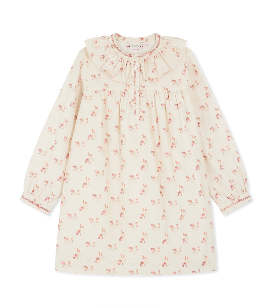 Corduroy Printed Dress (4-8 Years) FL ROSE FANE Image 1