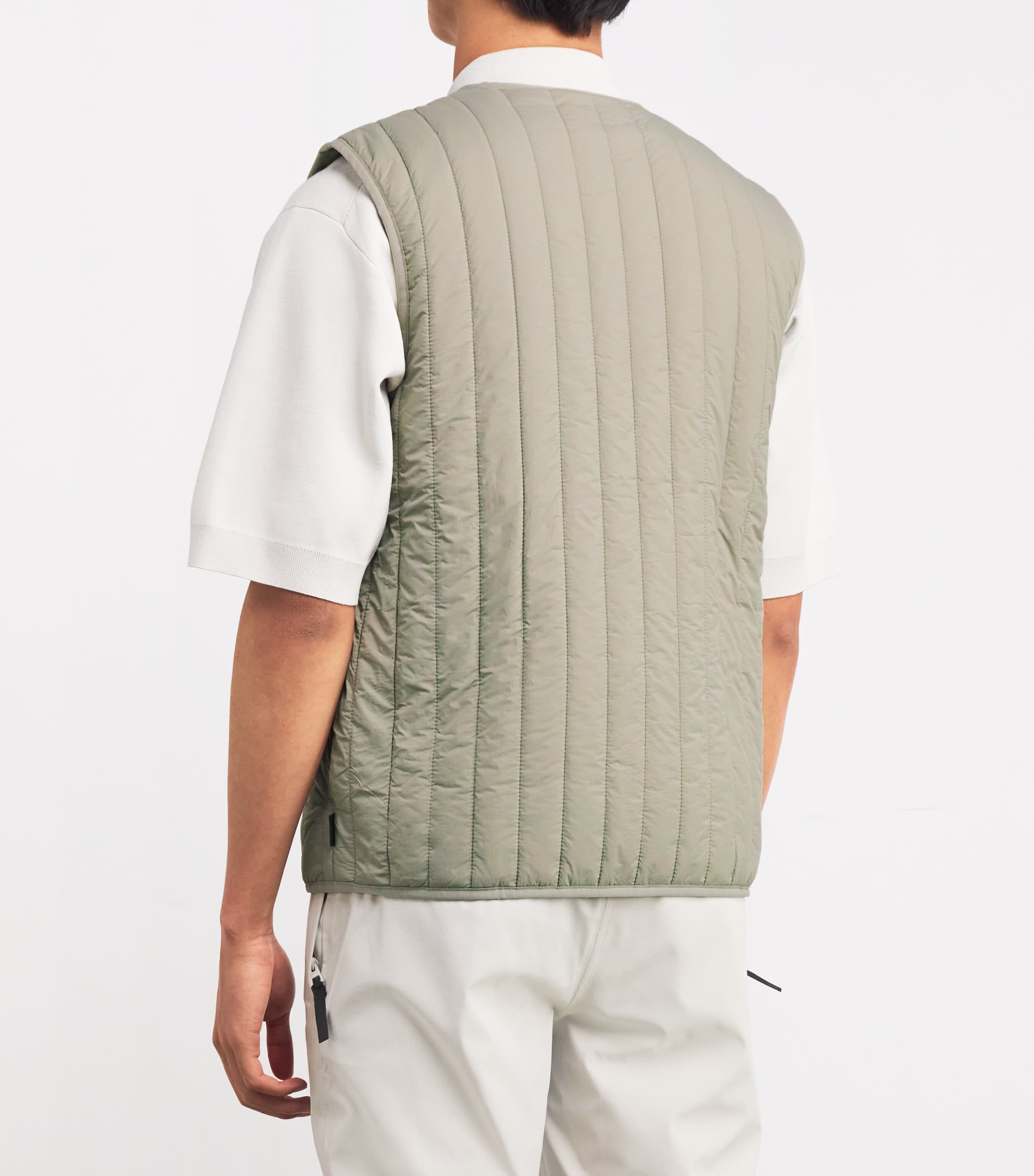 Rains Green Banja Liner Gilet Harrods UK