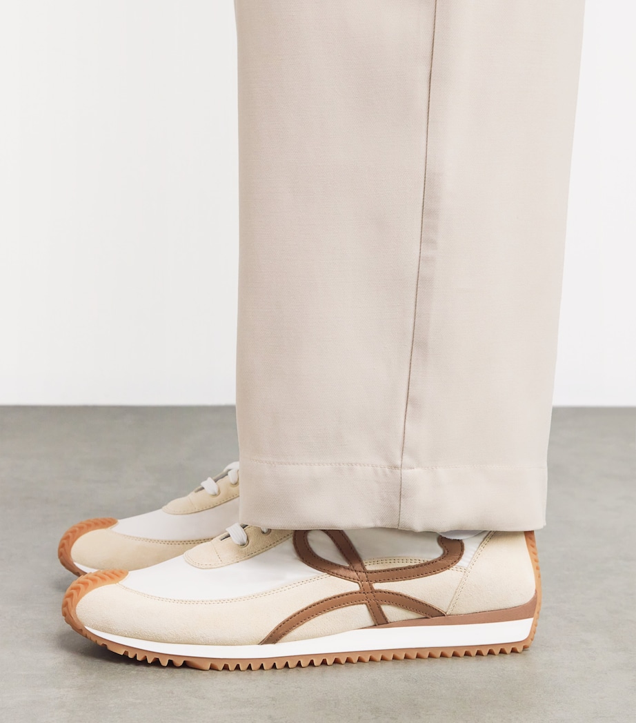 Flow Runner Sneakers BEIGE COMB Image 2