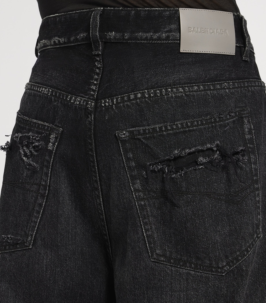 Balenciaga Mens Round-Fit Jeans Image 6