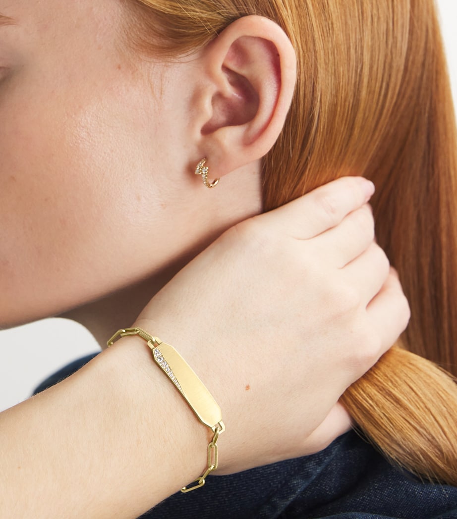 Small Yellow Gold and Diamond Alchemy Billie Bracelet YELLOW GOLD Image 5