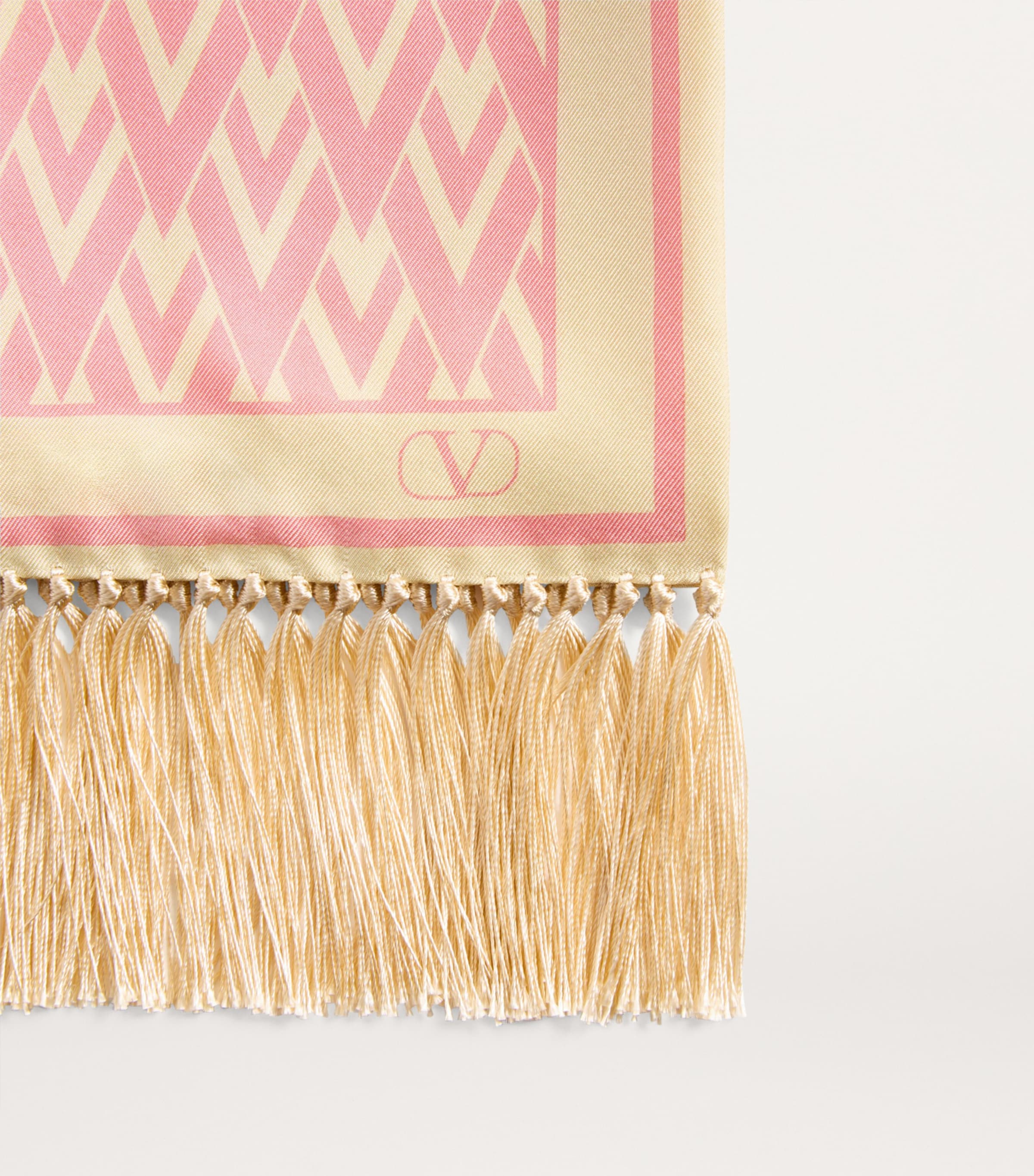 Silk Printed Scarf BVR Image 2