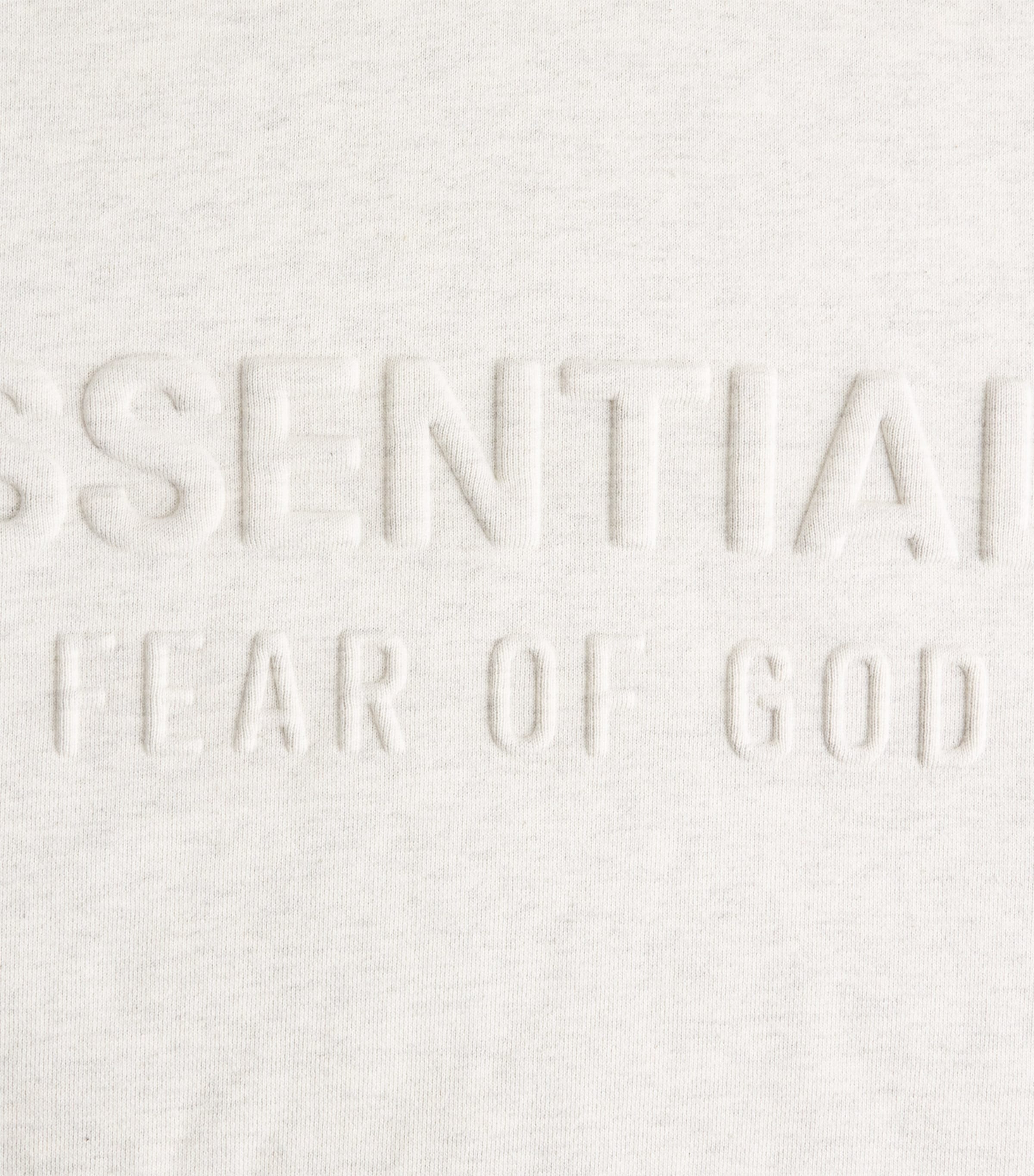 Cotton Logo Hoodie OATMEAL HEATHER Image 5