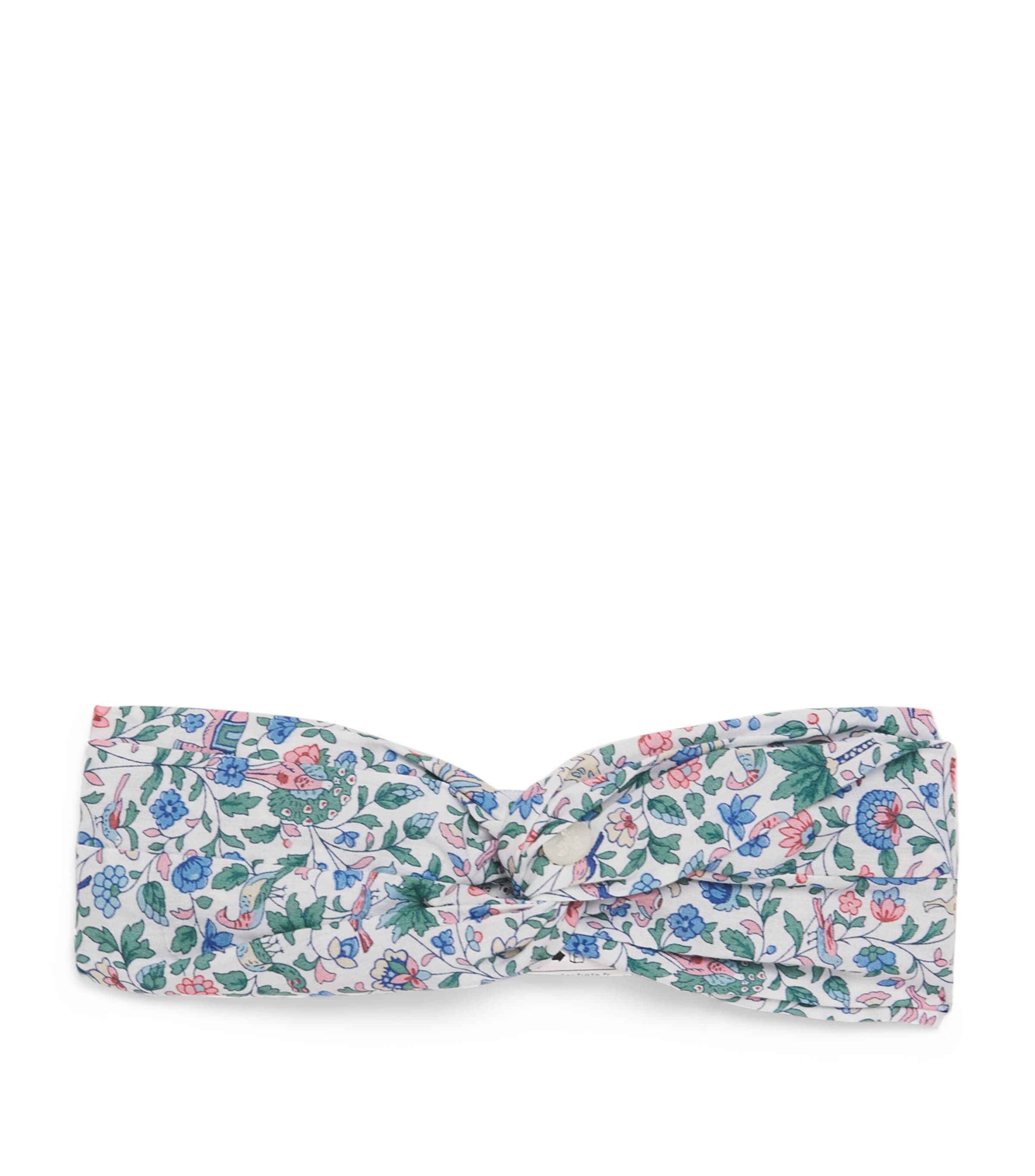 Cotton Floral Headband 1BLANC Image 1