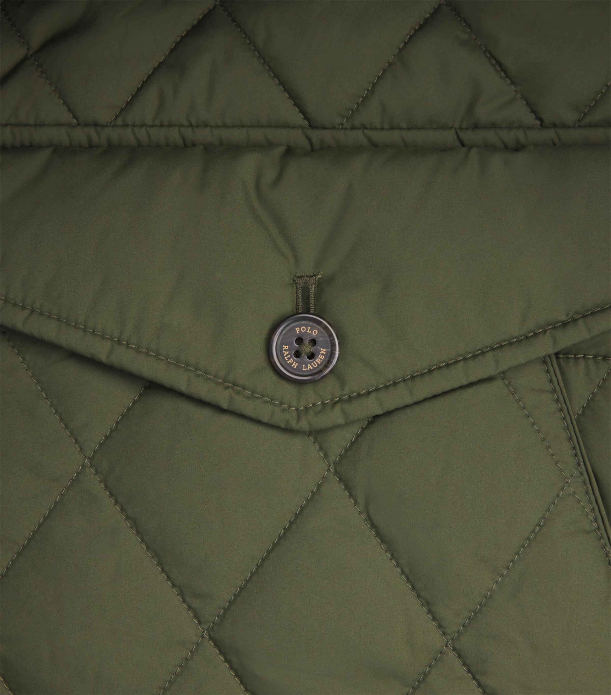 Water-Repellent Quilted Beaton Jacket DARK GREEN Image 5