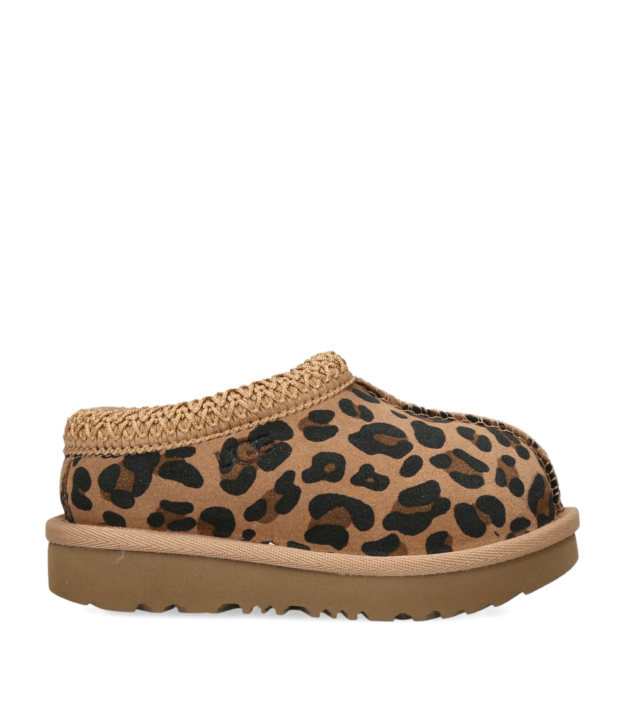 UGG Kids Suede Tasman II Slippers Brown/oth Image 1