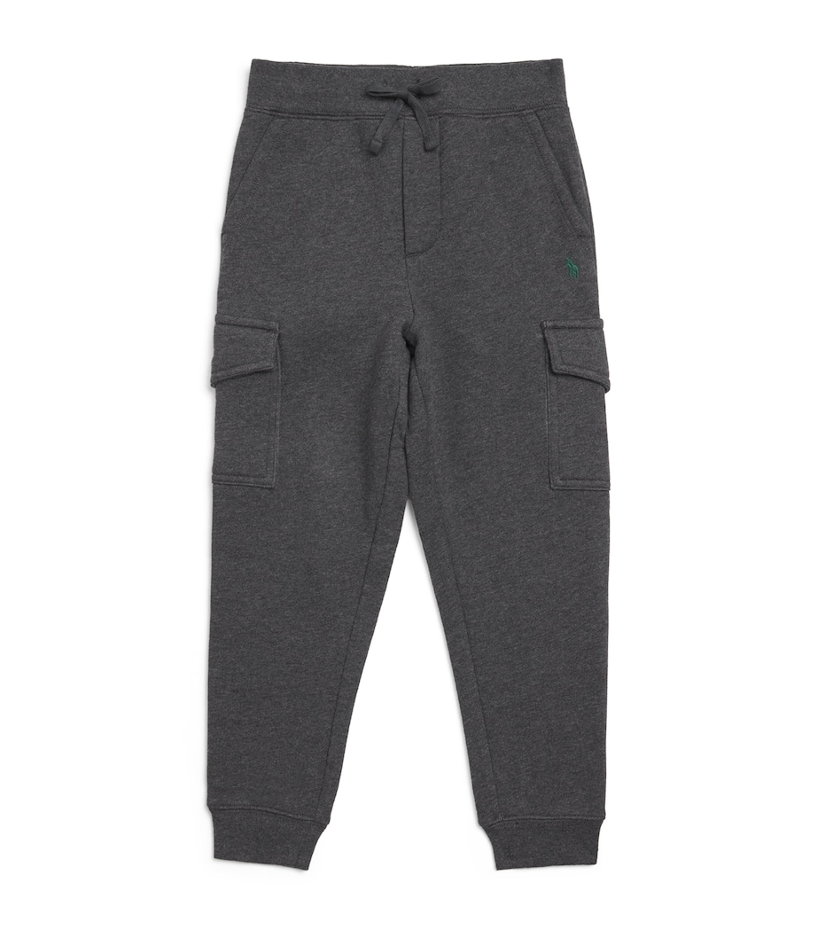 Ralph Lauren Kids Grey Cotton-Blend Polo Pony Sweatpants (2-7