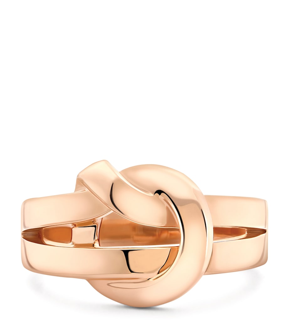Rose Gold The Knot Ring ROSE GOLD Image 2