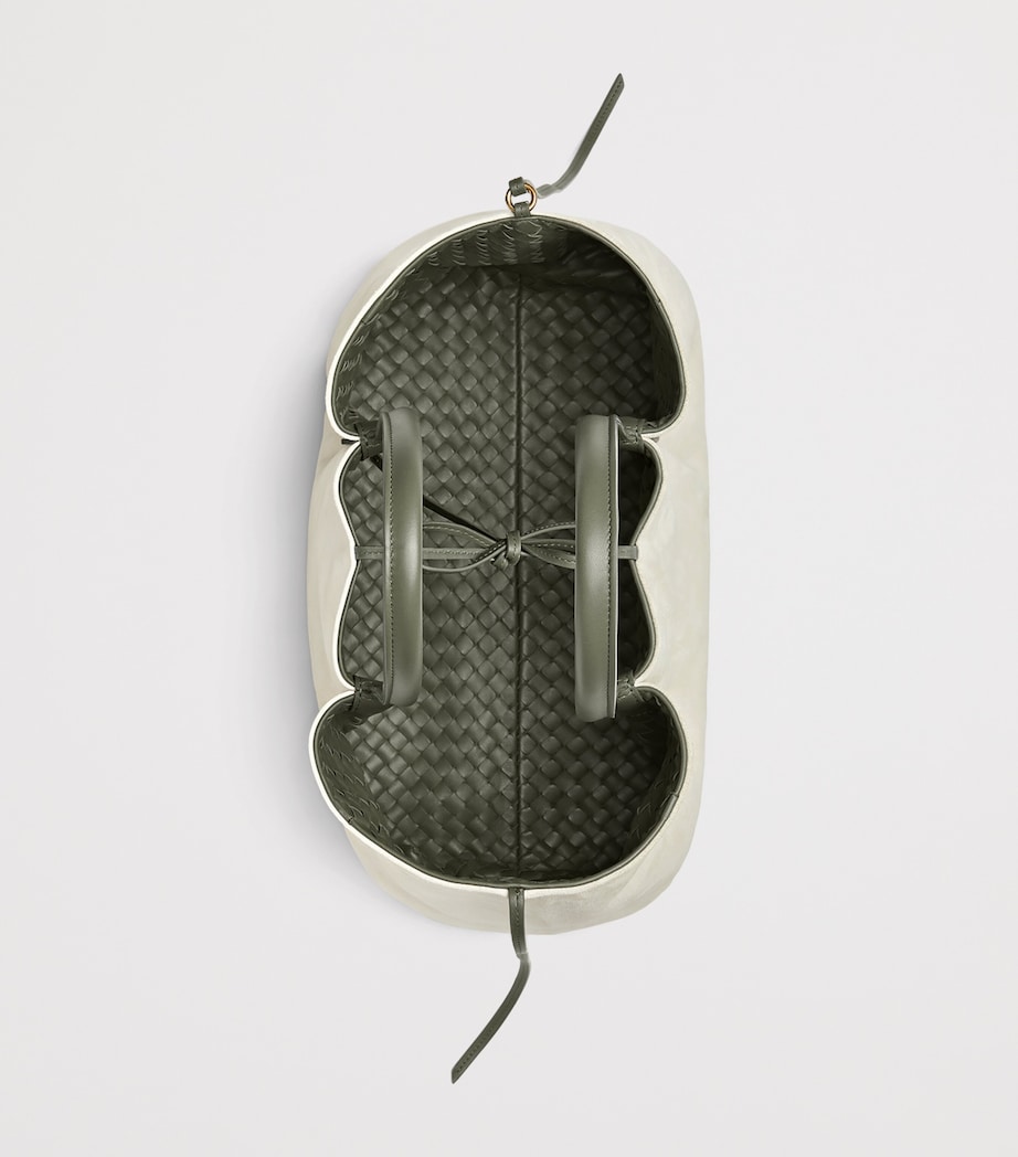 Intrecciato Leather Pinacoteca Tote Bag 3299 Image 7