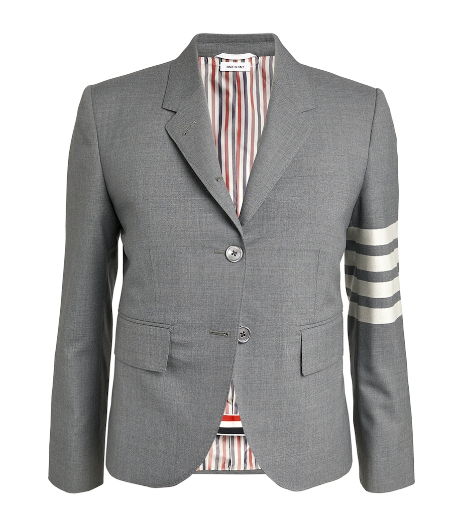 Wool High Armhole Sport Coat MED GREY Image 1