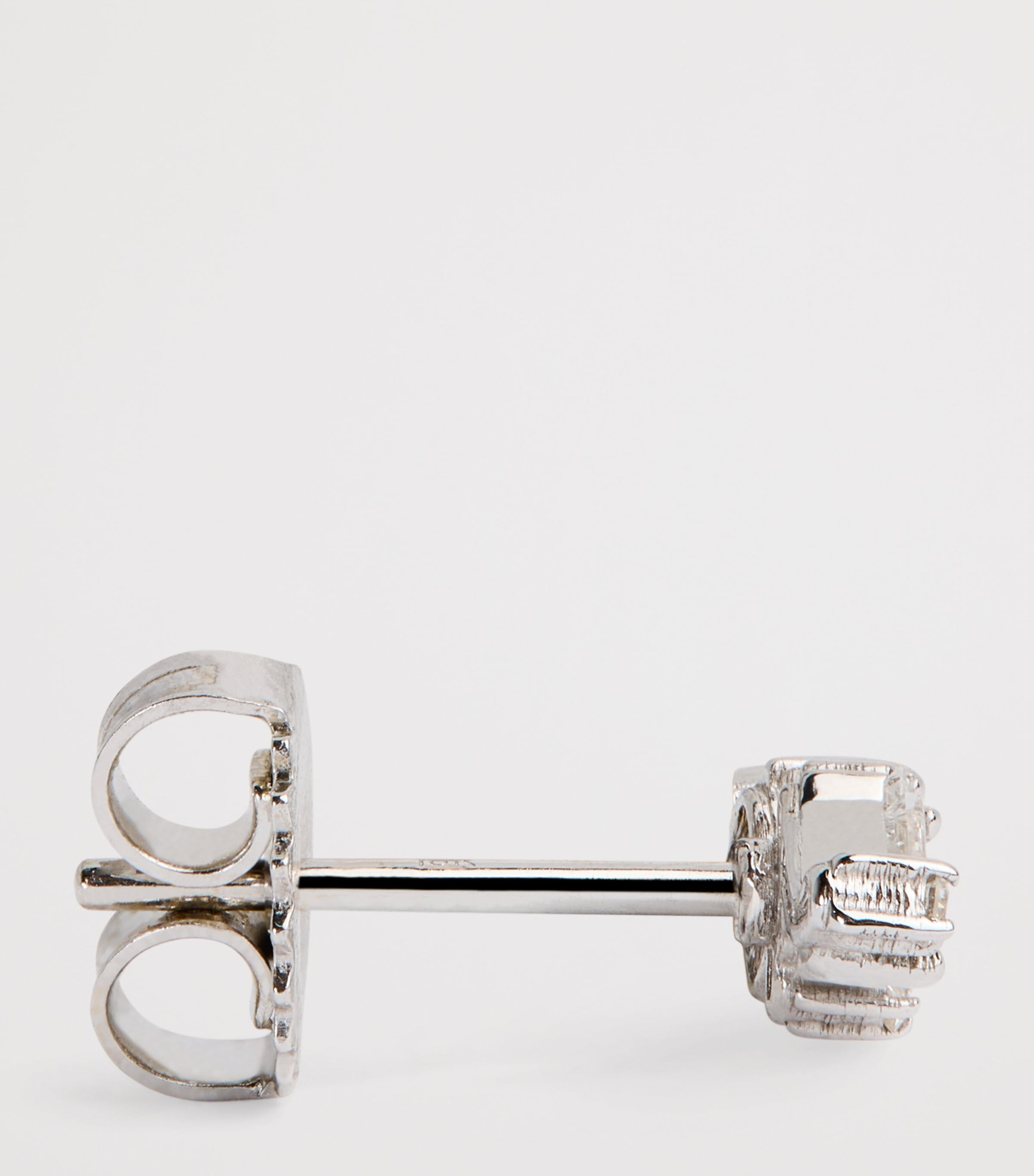 White Gold and Diamond Frenzy Stud Earrings 18K WG/WD Image 4