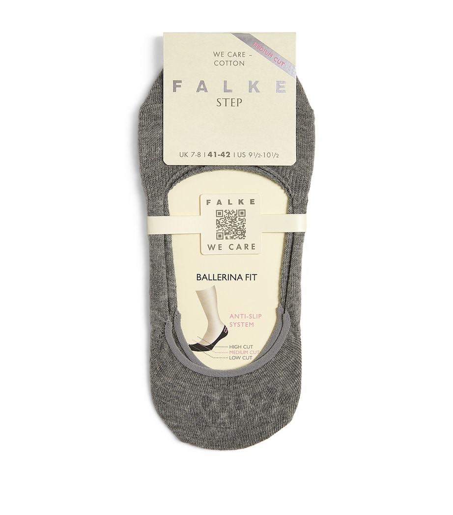 Step Medium-Cut No Show Socks LIGHT GREYMEL. Image 1