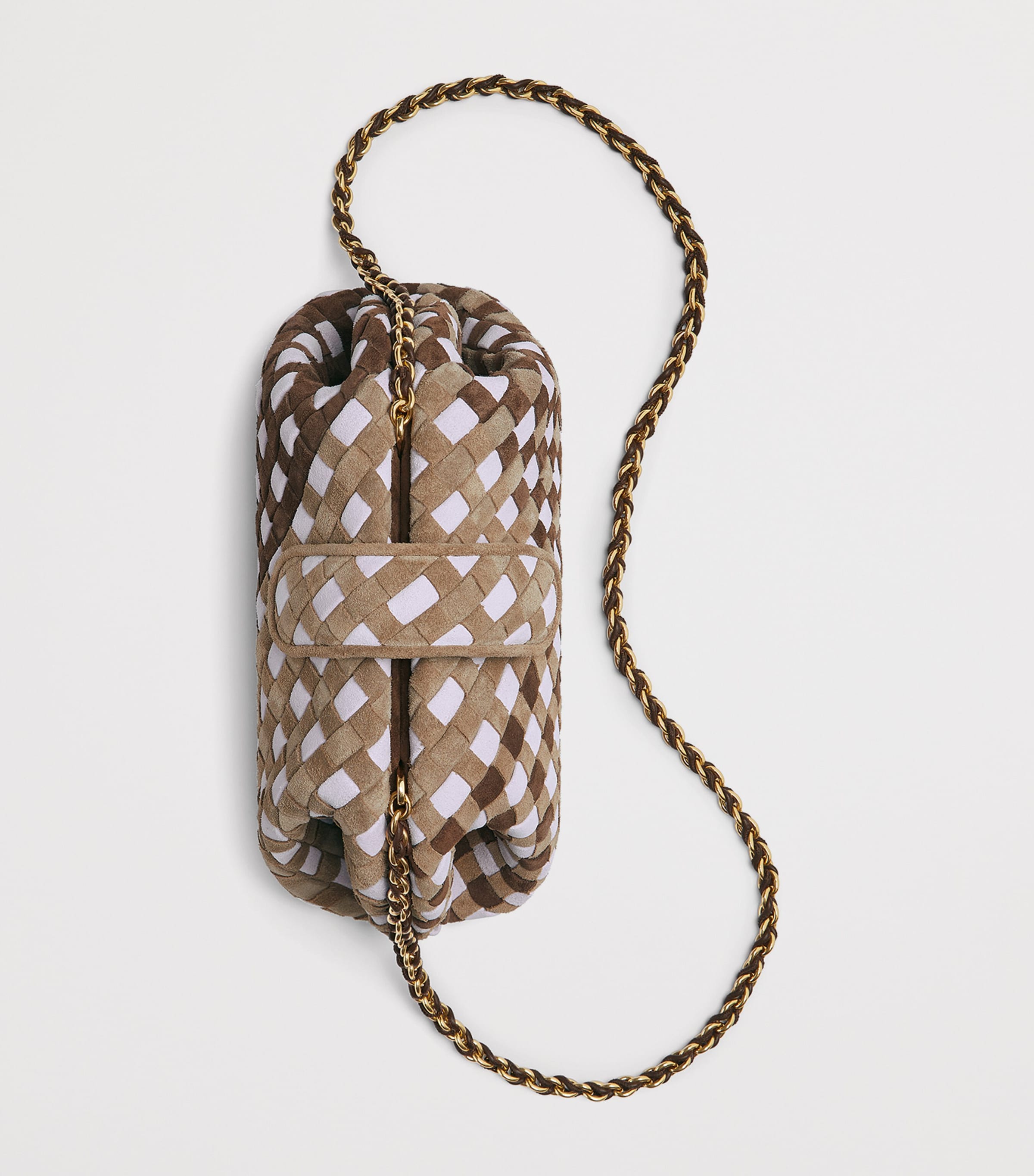 Small Suede Lauren 1980 Clutch Bag 9948 Image 3