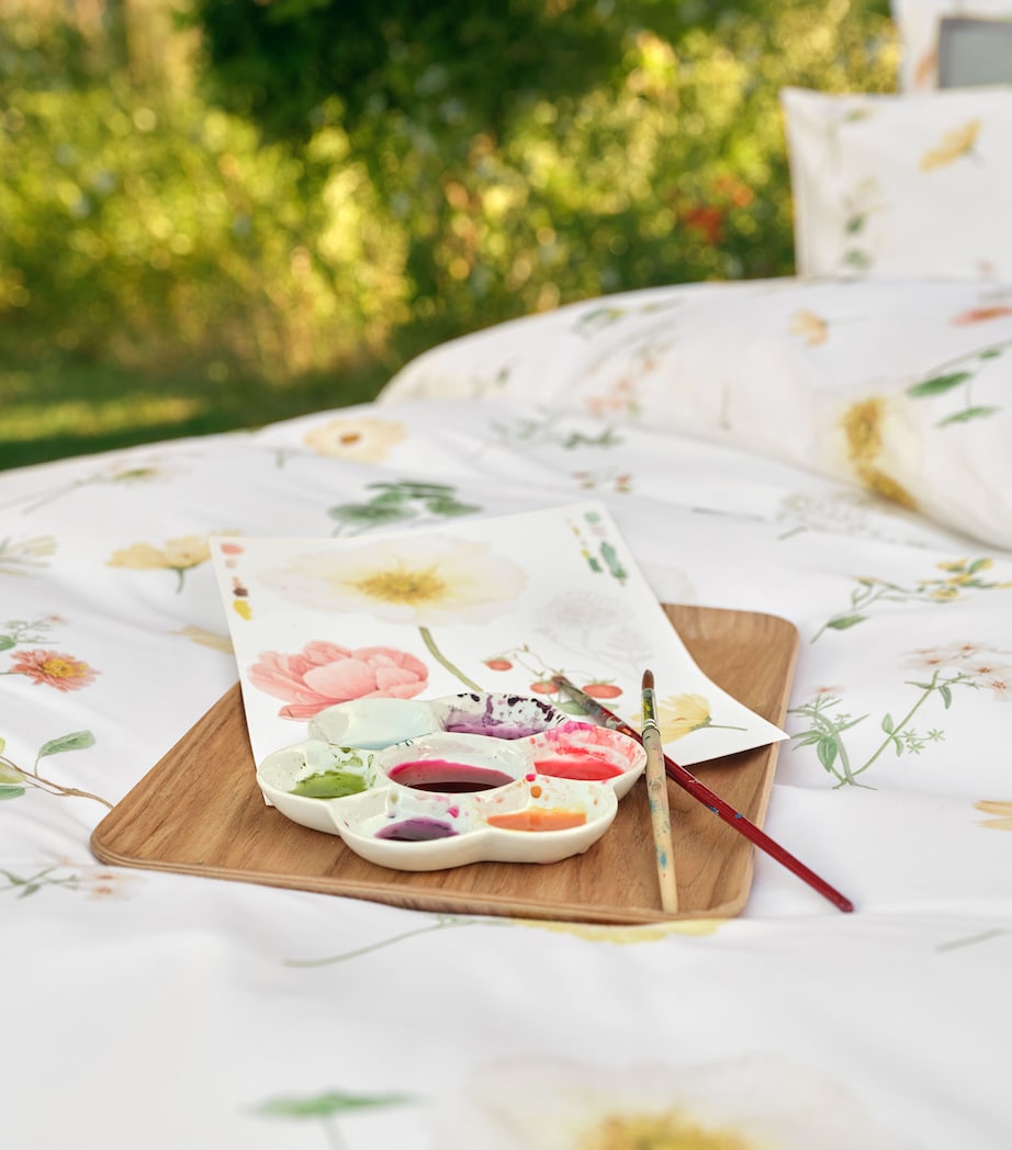 Schlossberg Cotton Sateen Zinnia King Duvet Cover (220cm x 230cm) Blanc Image 3