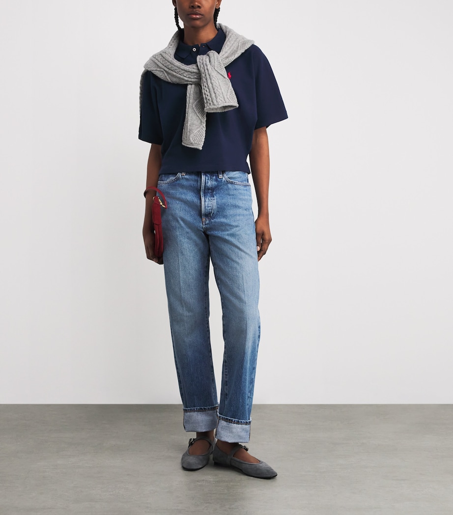 Polo Pony Polo Shirt NEWPORT NAVY Image 2