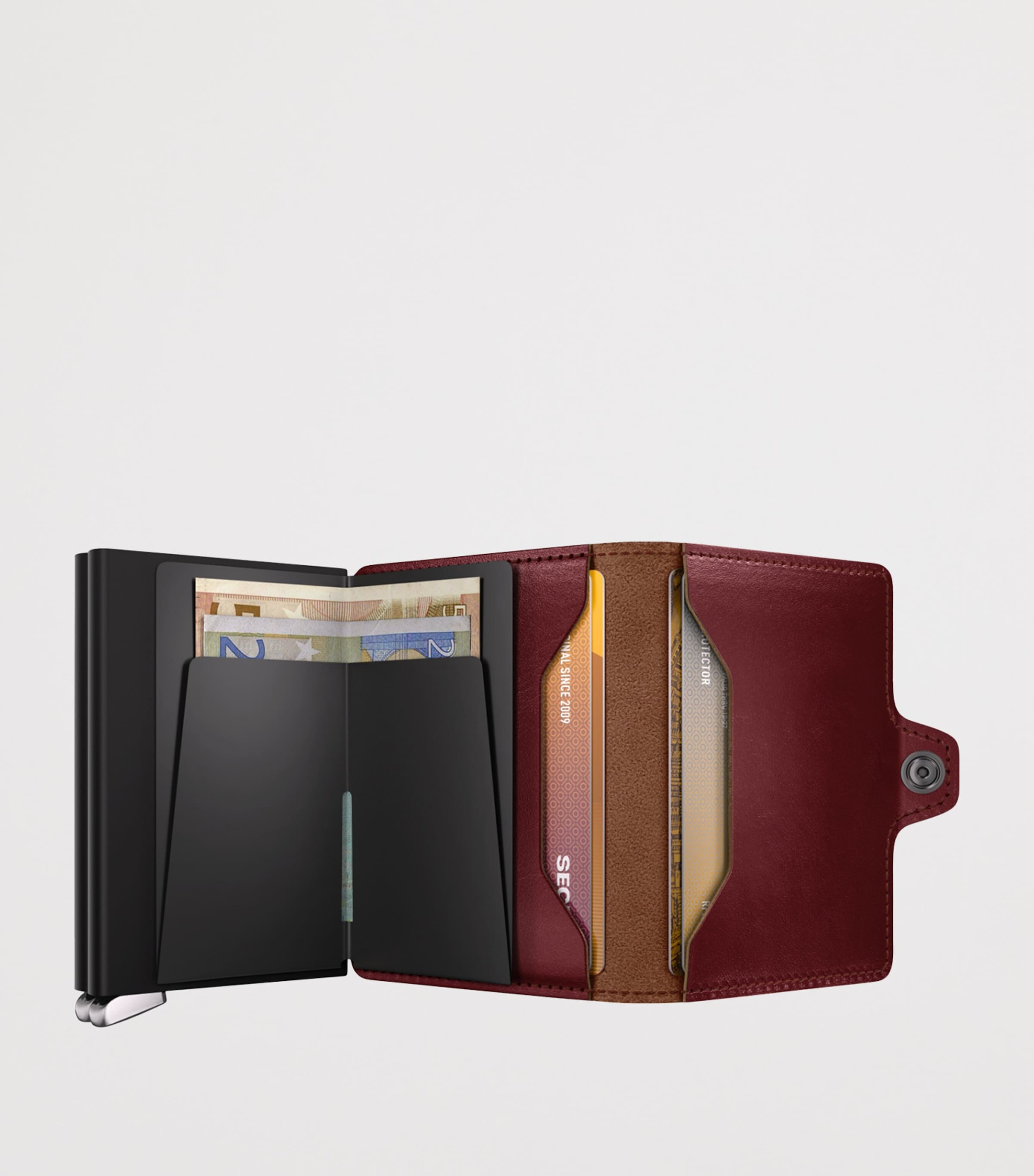 Basco Leather Twinwallet BROWN Image 4