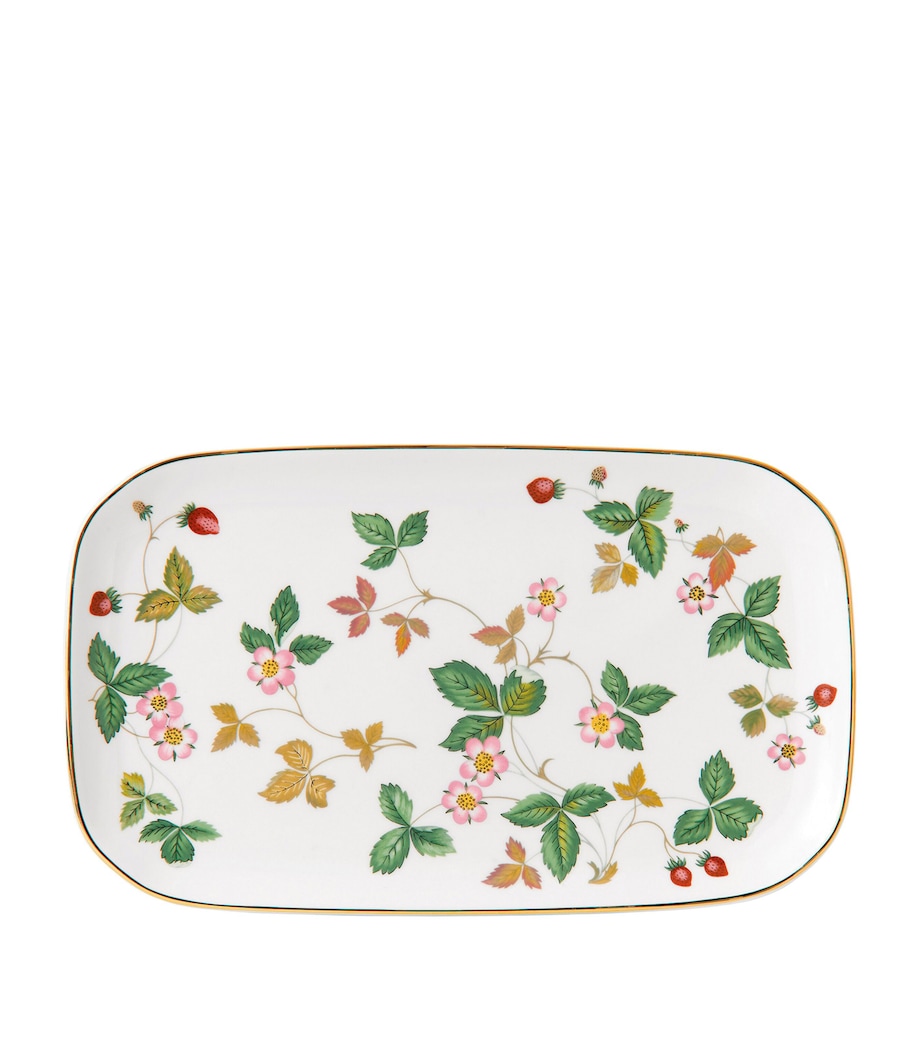 Wild Strawberry Sandwich Tray (25cm) MULTI Image 1