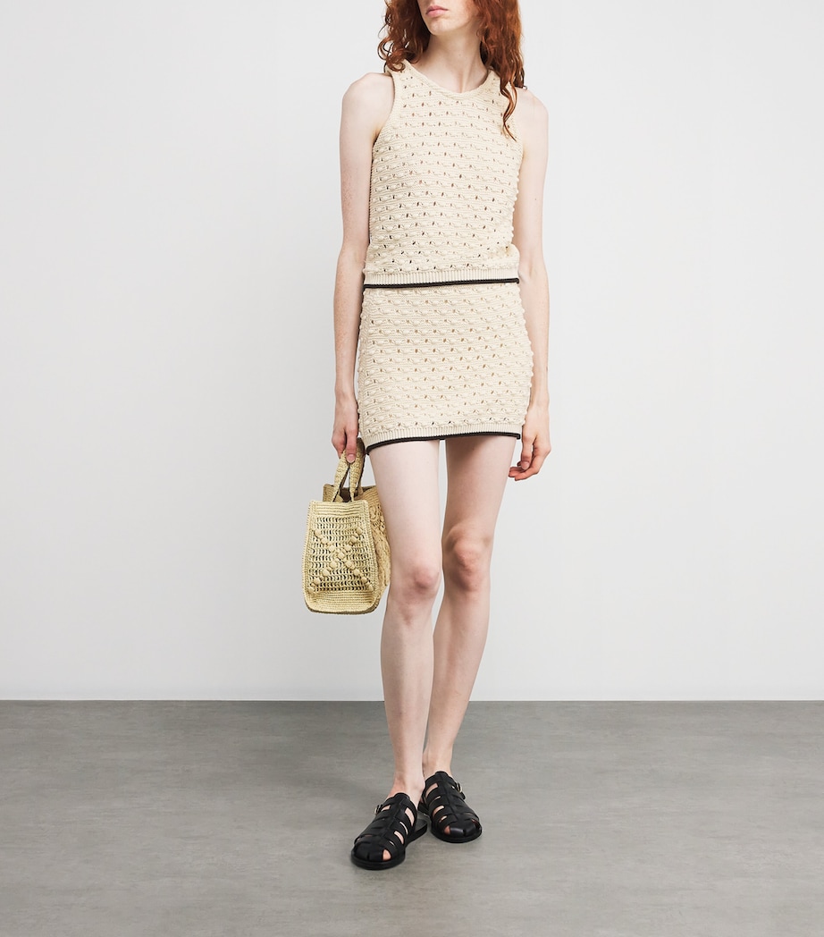 The Bauble Mini Skirt CREAM Image 2