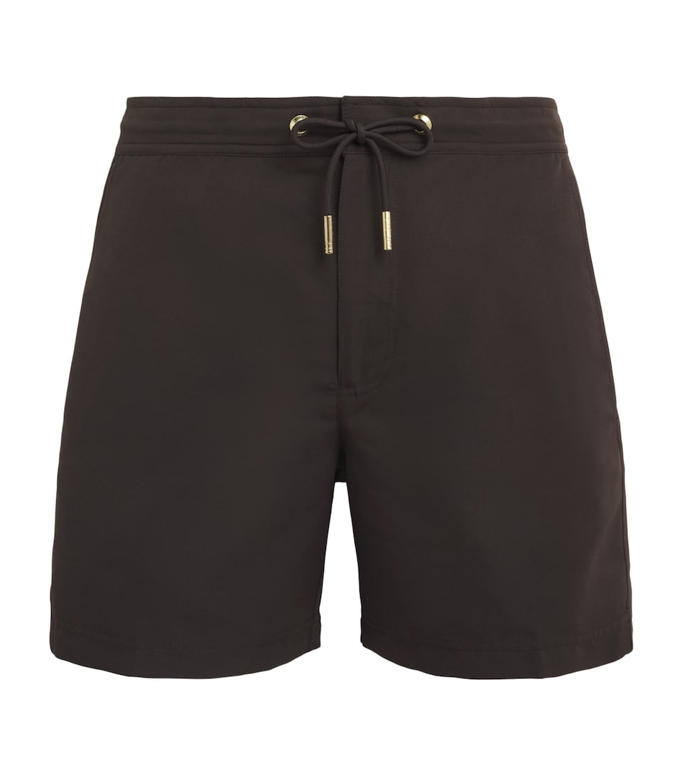 CHÉ Oceano Swim Shorts Chocolate Brown