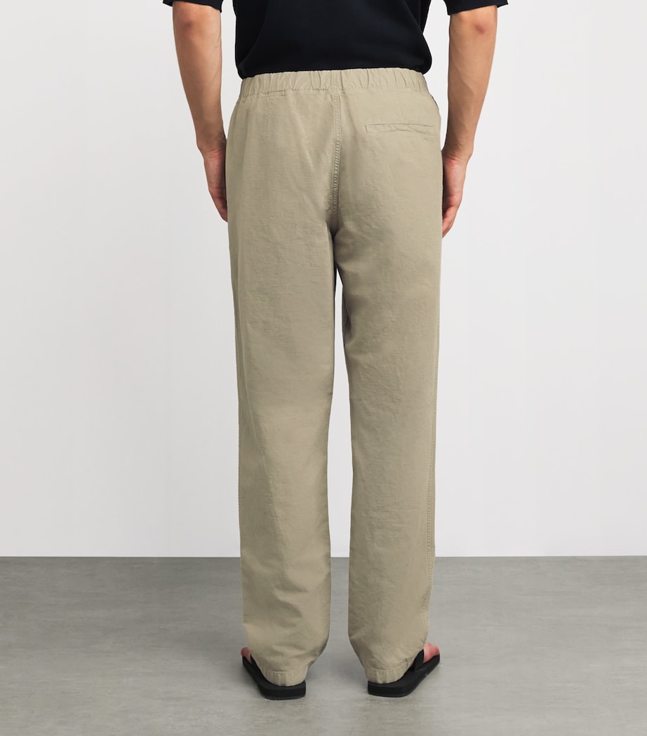 Cotton-Linen Ezra Trousers CLAY Image 4
