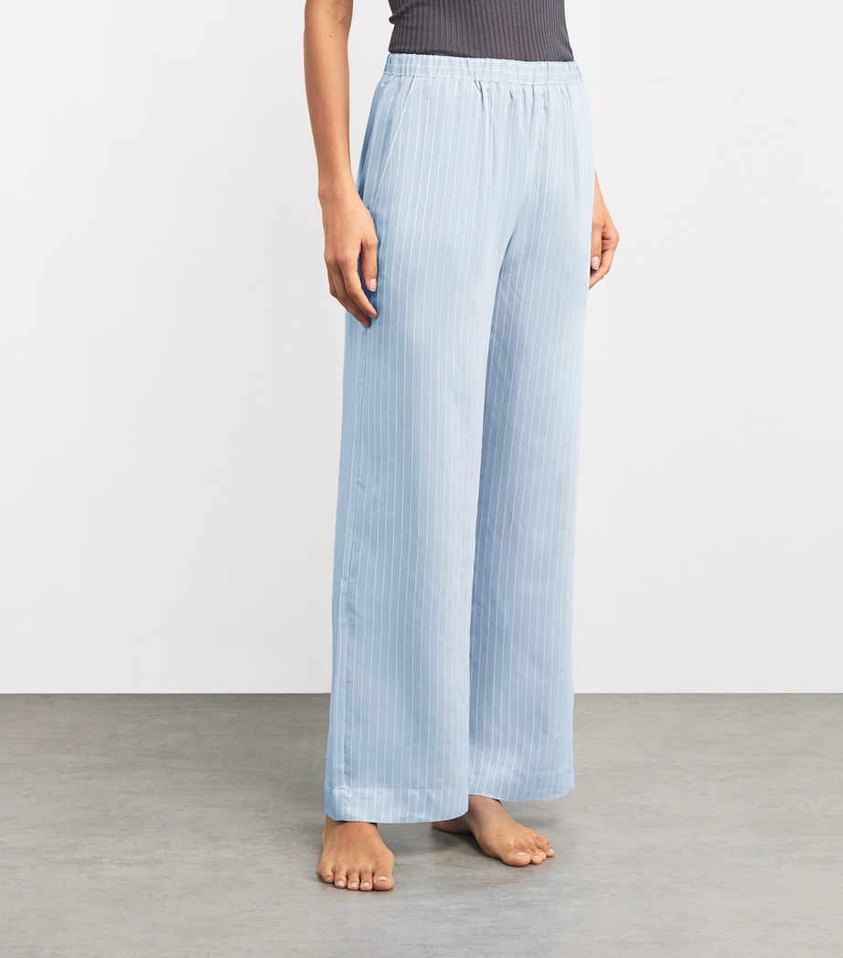 Striped Pyjama Bottoms 416 BLUE STRIPES Image 3