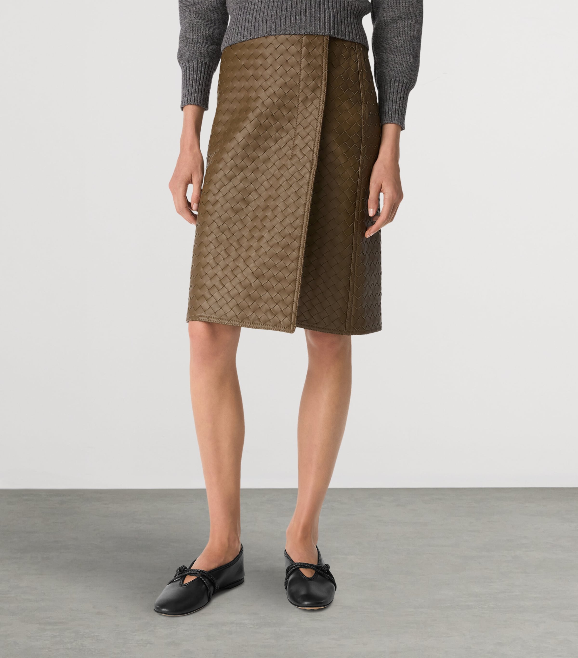 Lambskin Mary-Jane Ballet Flats 1000 Image 2