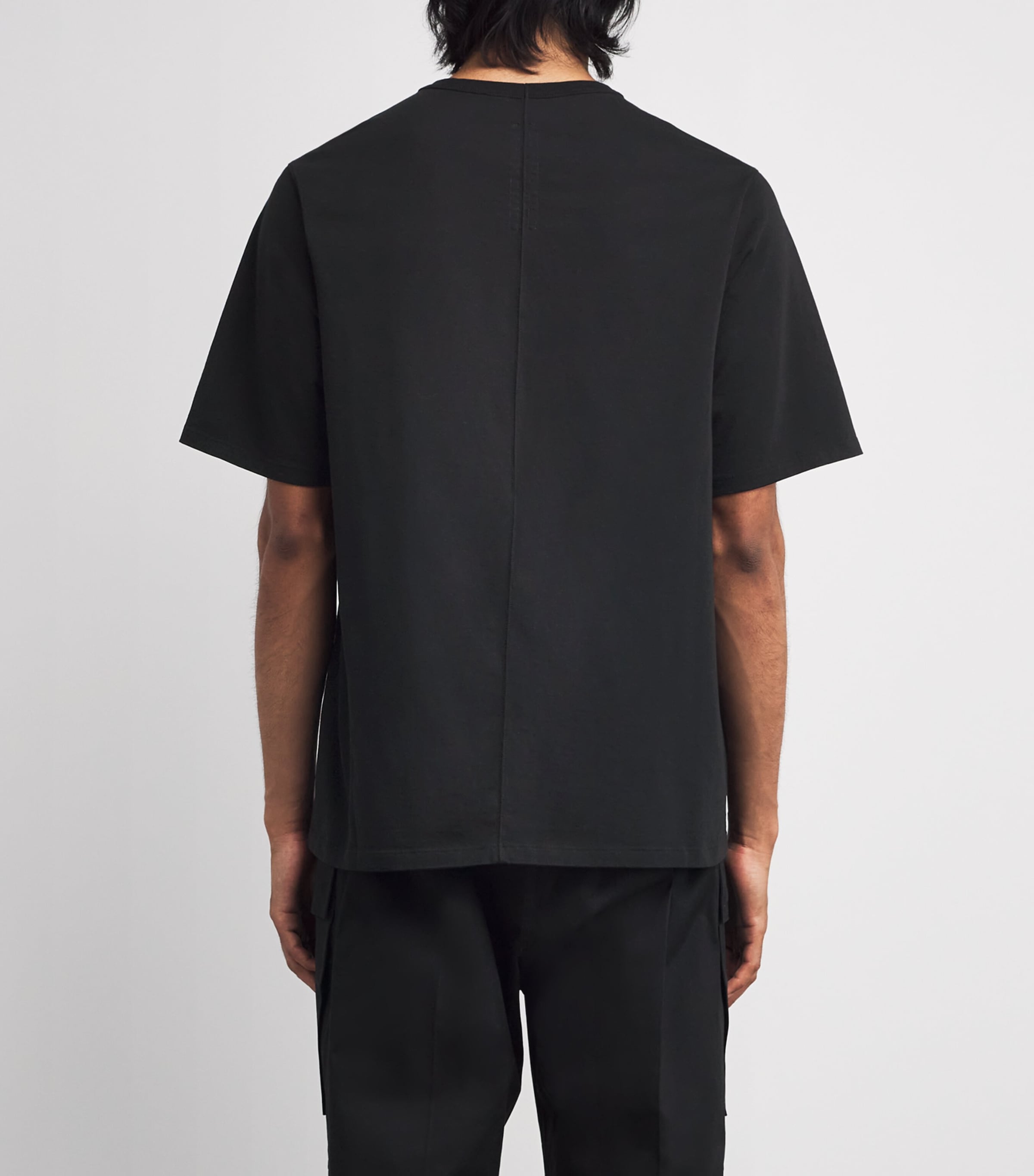 RICK OWENS BRAD T-SHIRT ブラッド ブラック コットン Rick Owens Cotton Brad T-Shirt | Harrods US