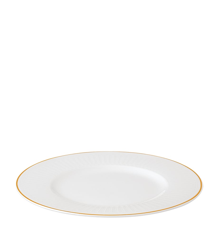 Villeroy & Boch Bone Porcelain Château Septfontaines Flat Plate (24.5cm) White Image 2