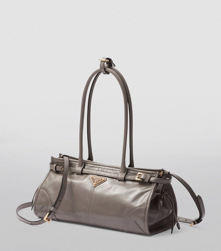 Medium Leather Shoulder Bag F03SF Image 2