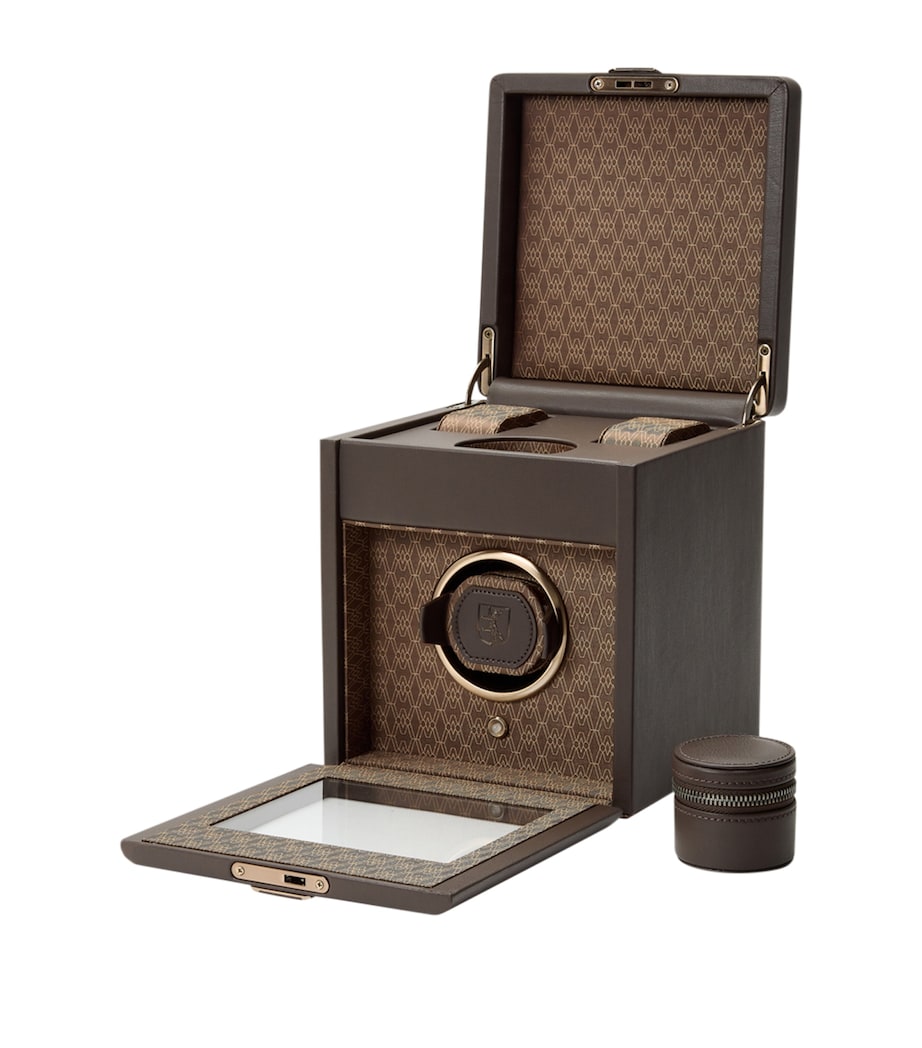 WOLF Earth Single Watch Winder Coffee Image 4