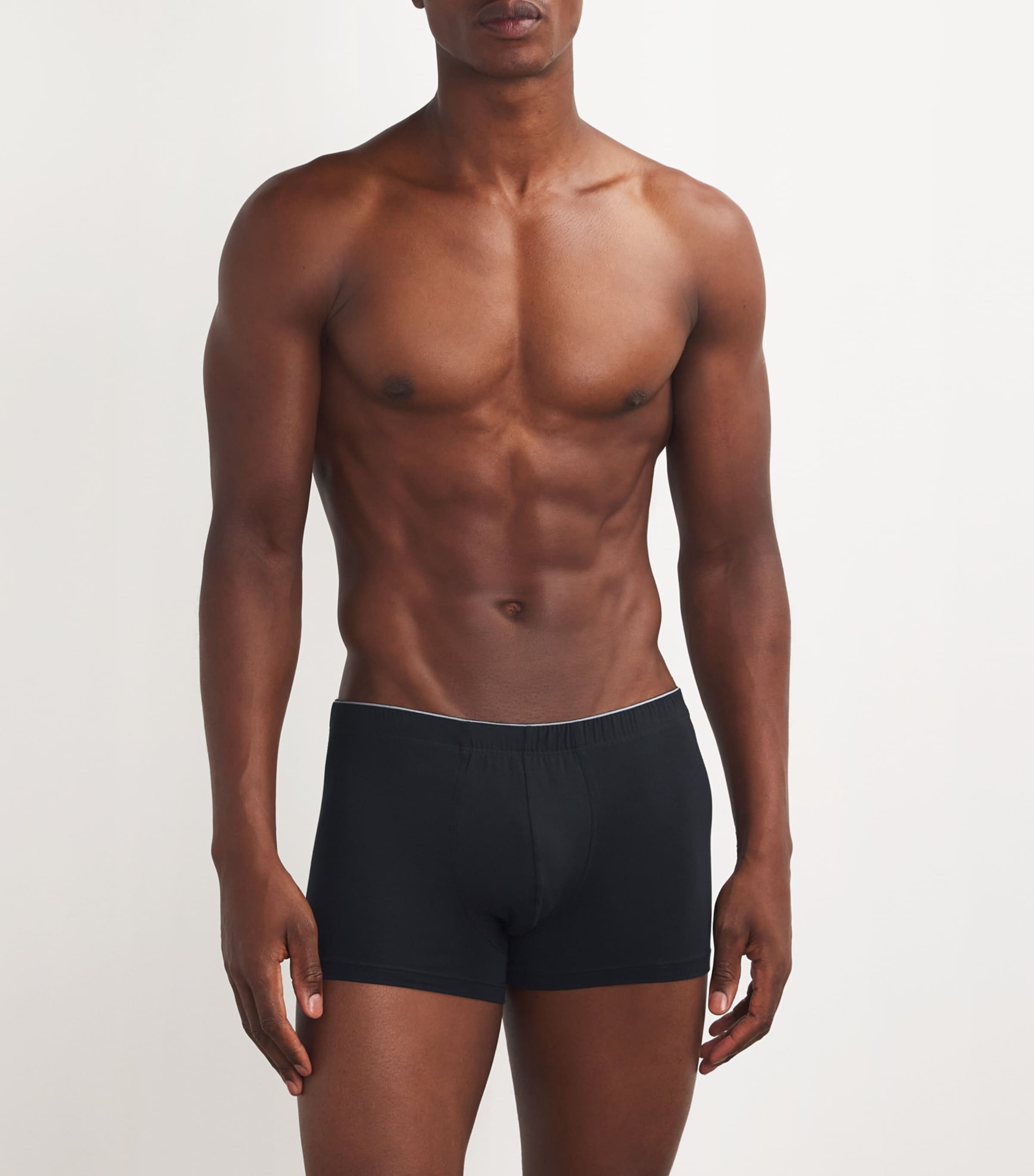 Cotton Superior Trunks BLACK Image 2