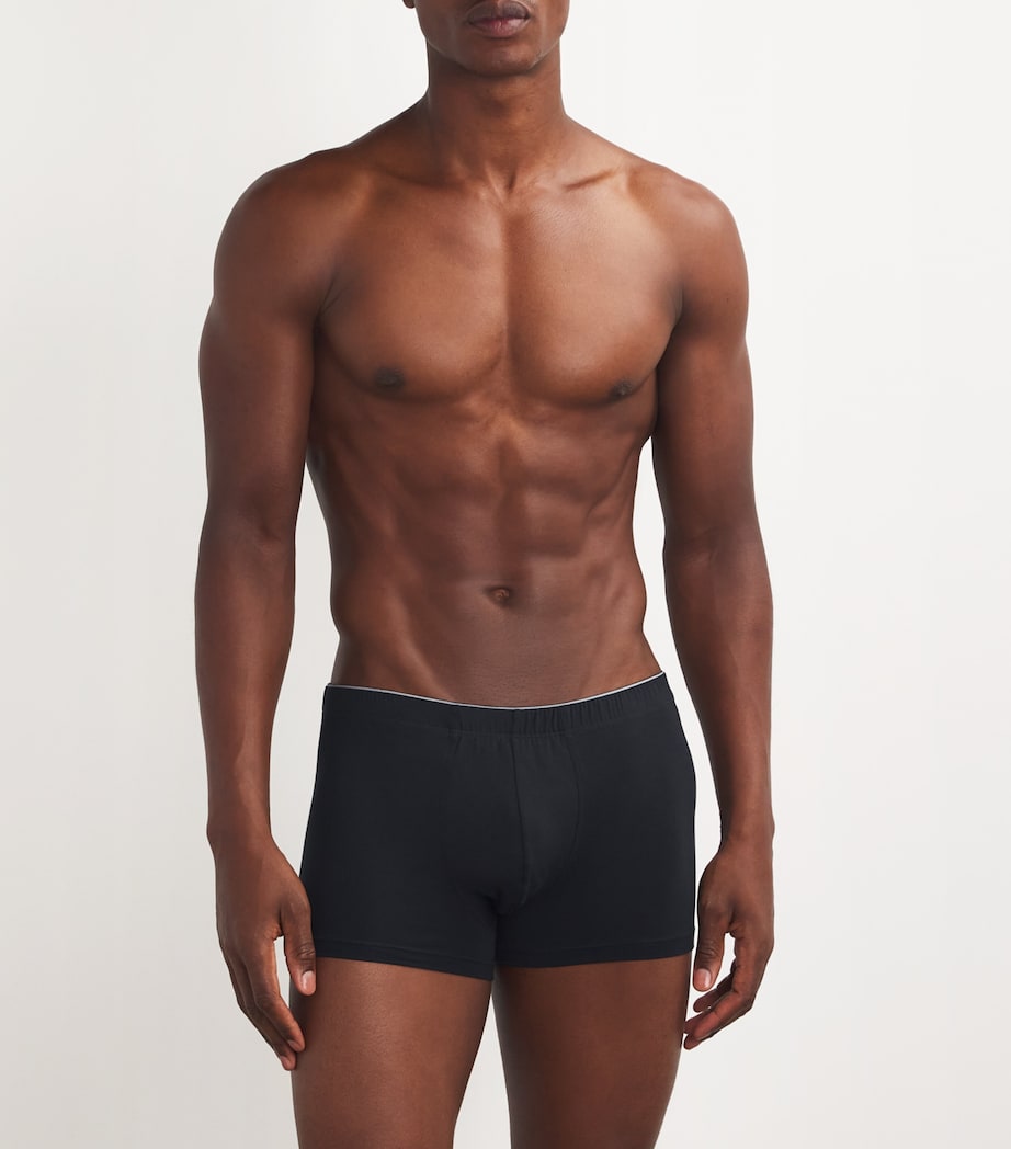 Cotton Superior Trunks BLACK Image 2